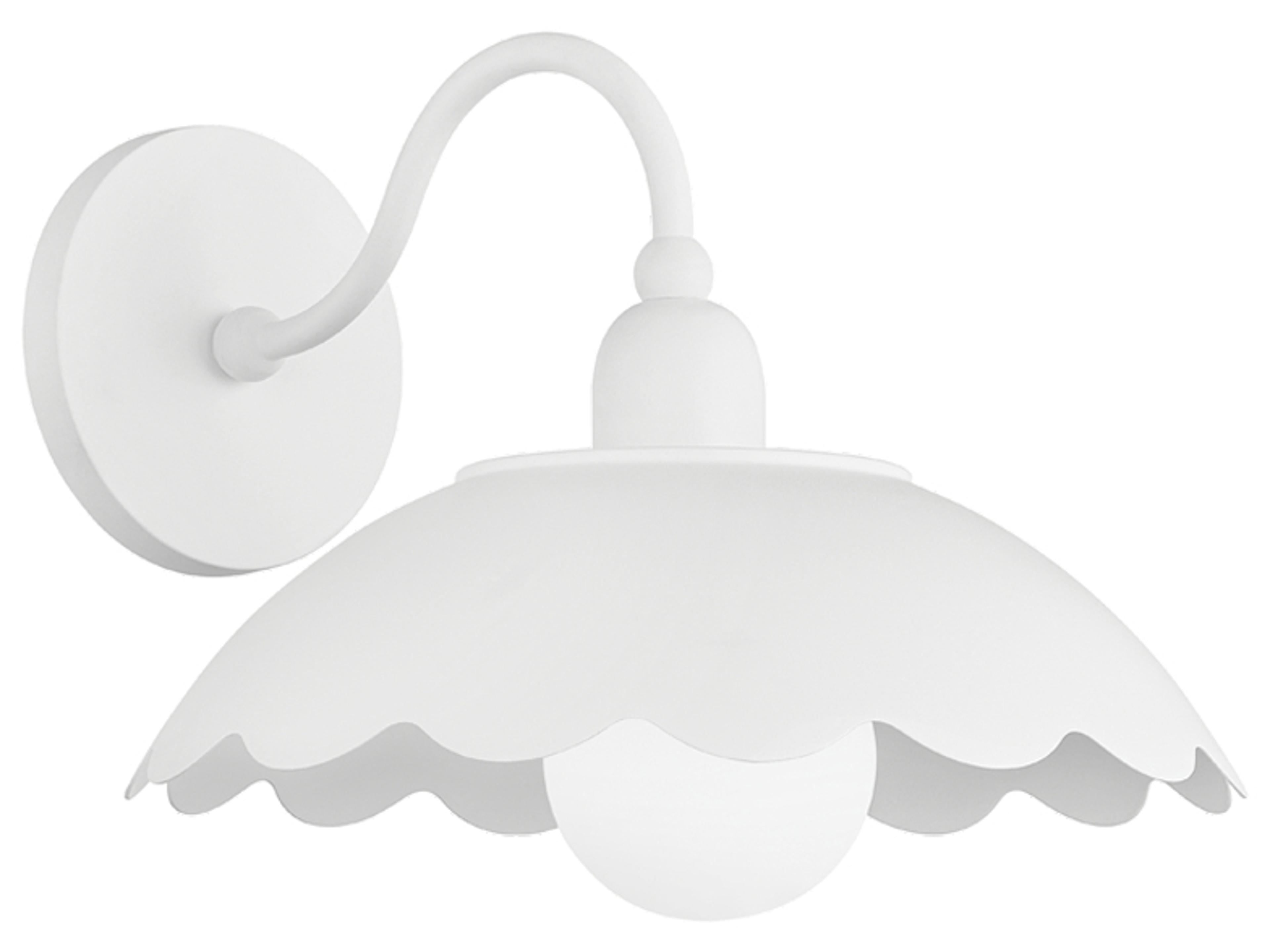 Mitzi Yael 1-Light Textured White Wall Sconce