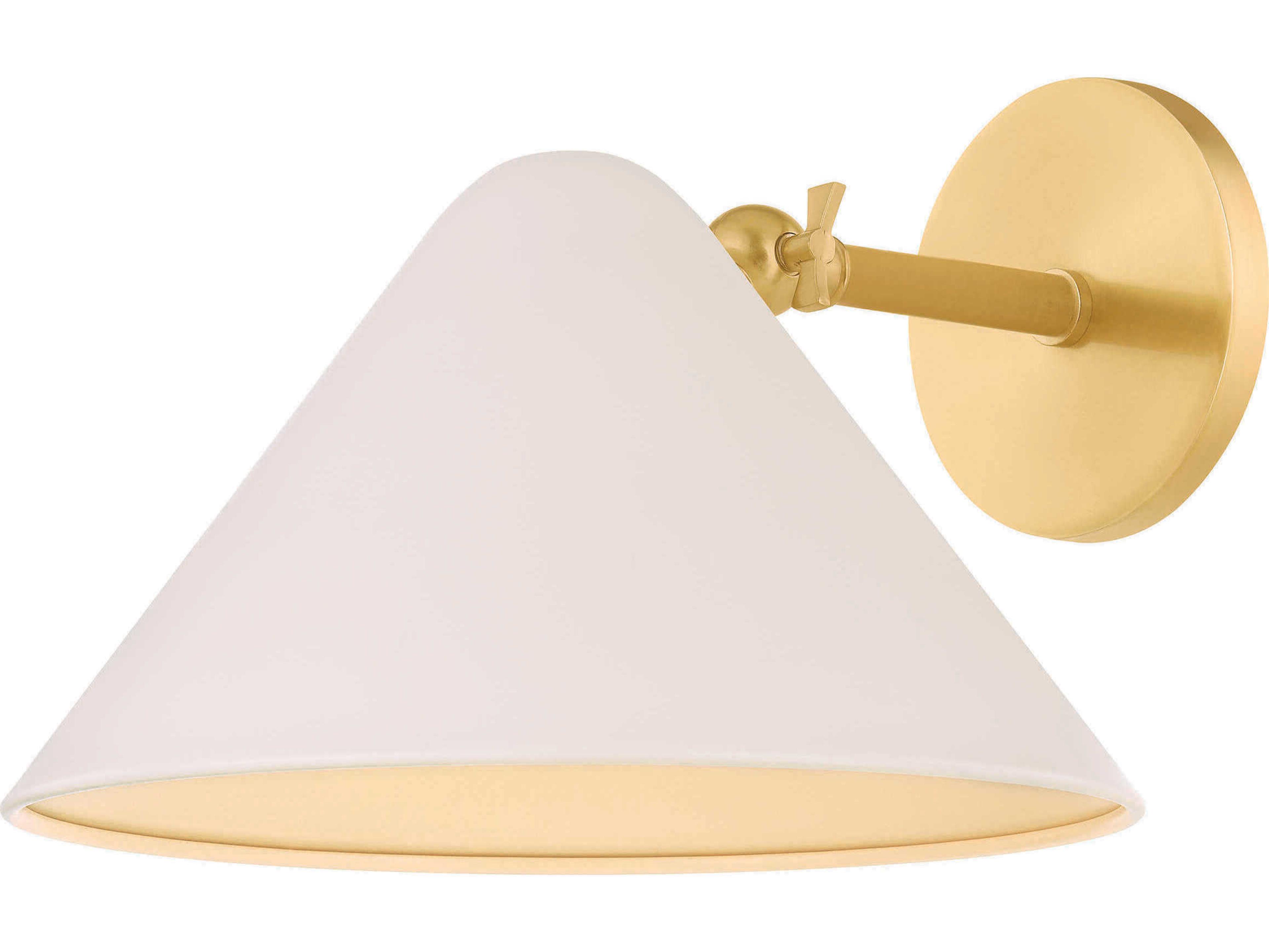 Mitzi Sonja 1-Light True Bronze Soft Bisque Wall Sconce