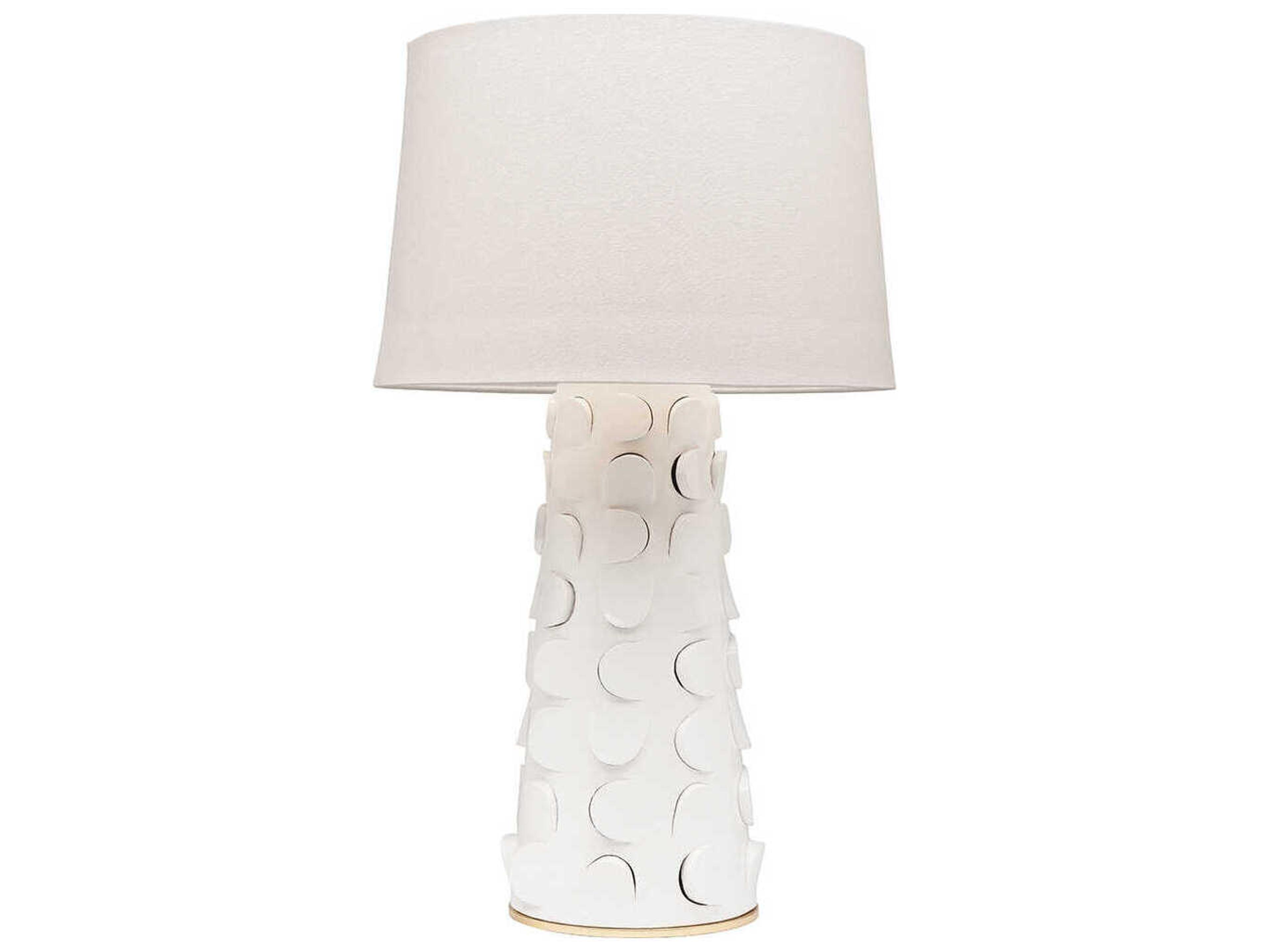 Mitzi Naomi White Lustro Gold Leaf Combo Buffet Lamp