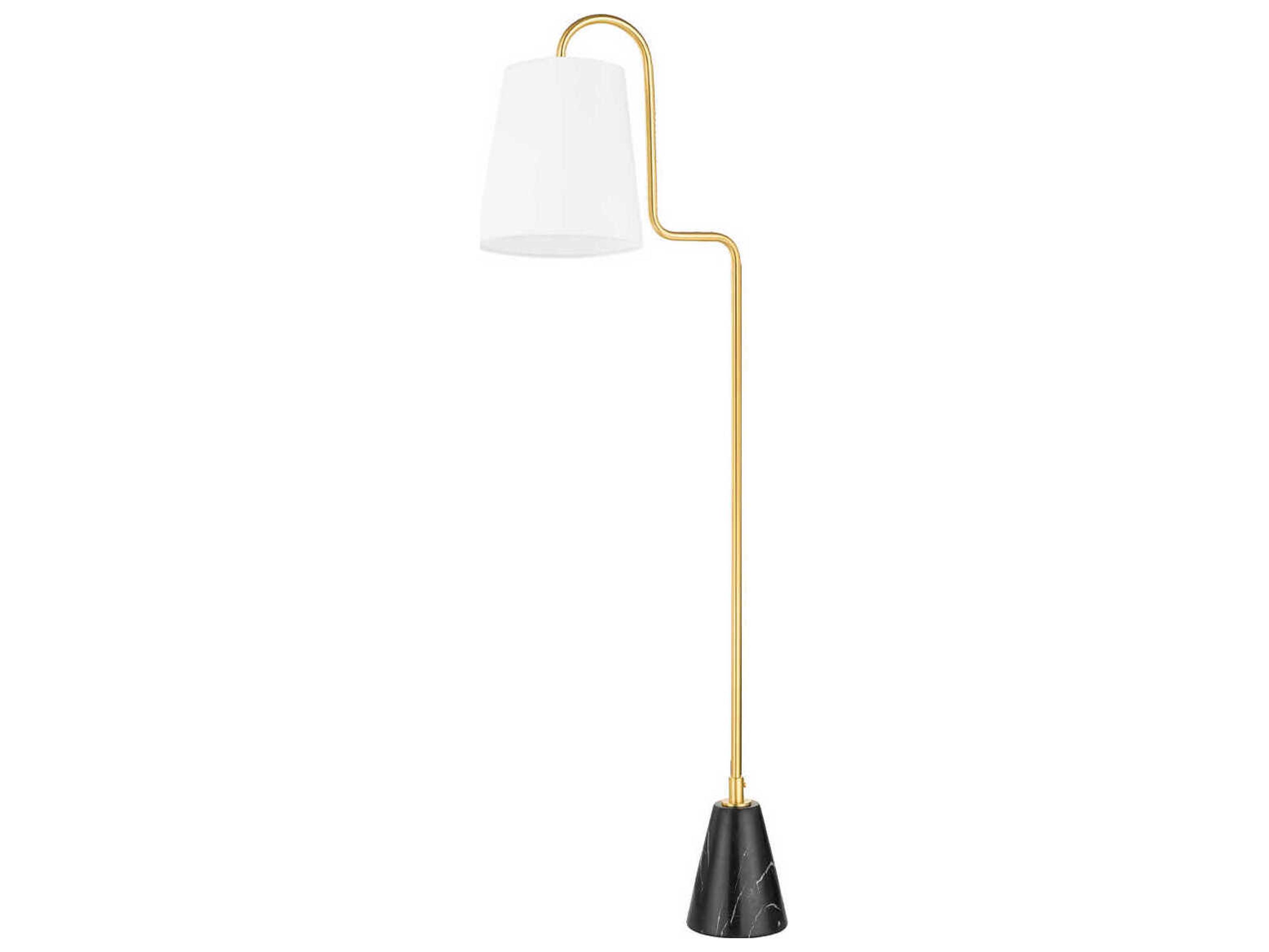 Mitzi Jaimee Aged Brass Floor Lamp