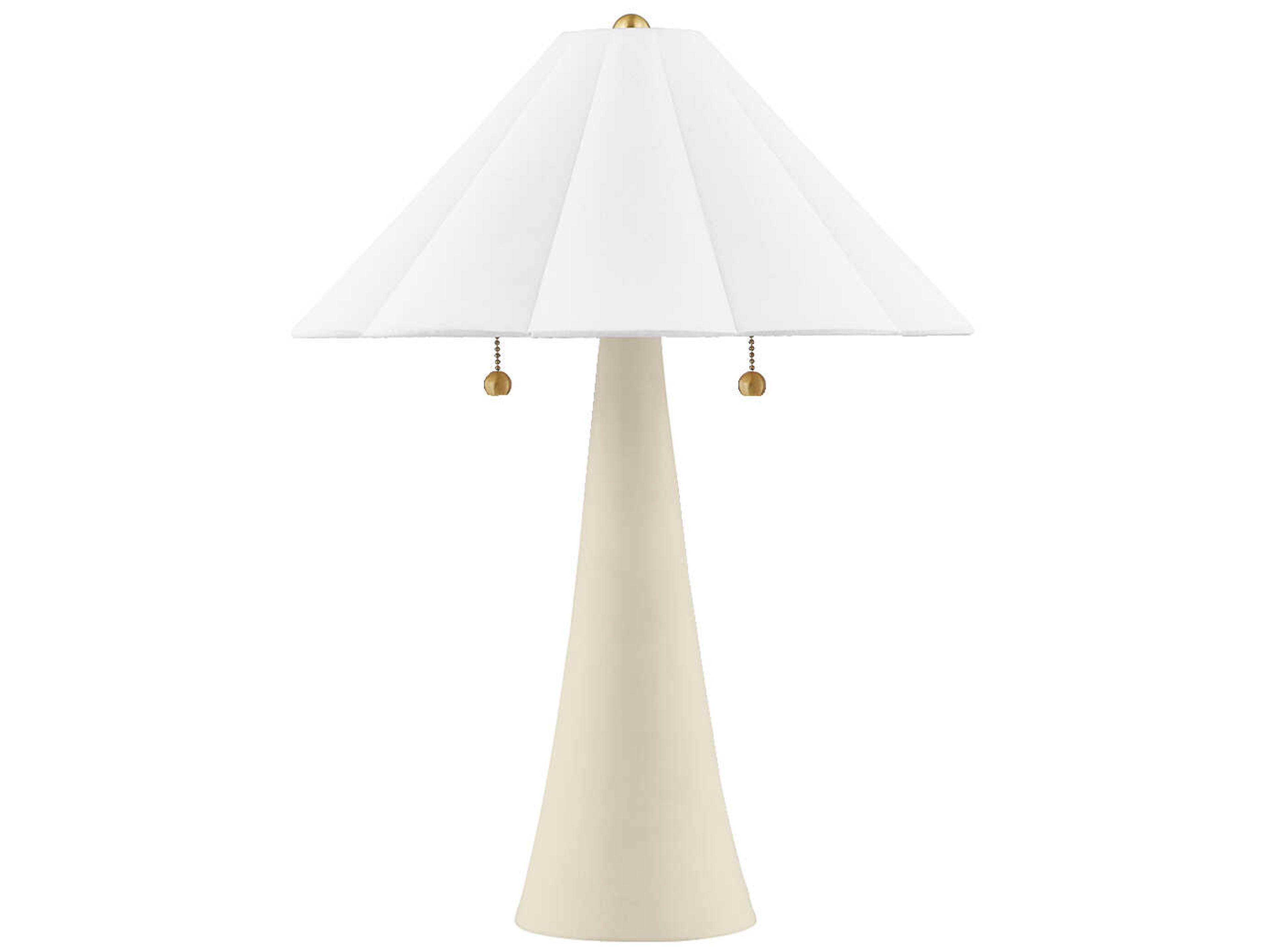 Mitzi Alana Aged Brass Table Lamp