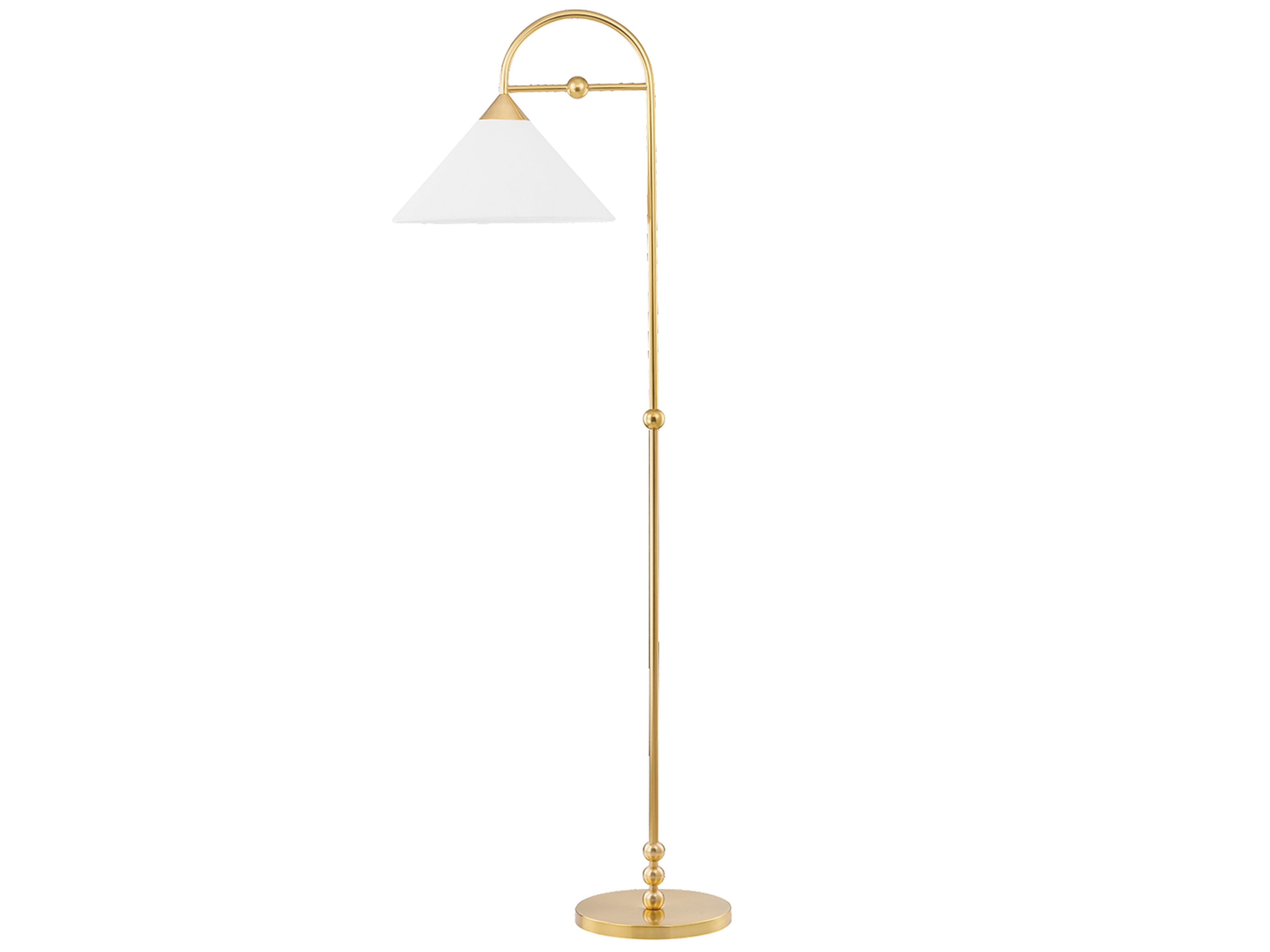 Mitzi Sang Aged Brass Floor Lamp
