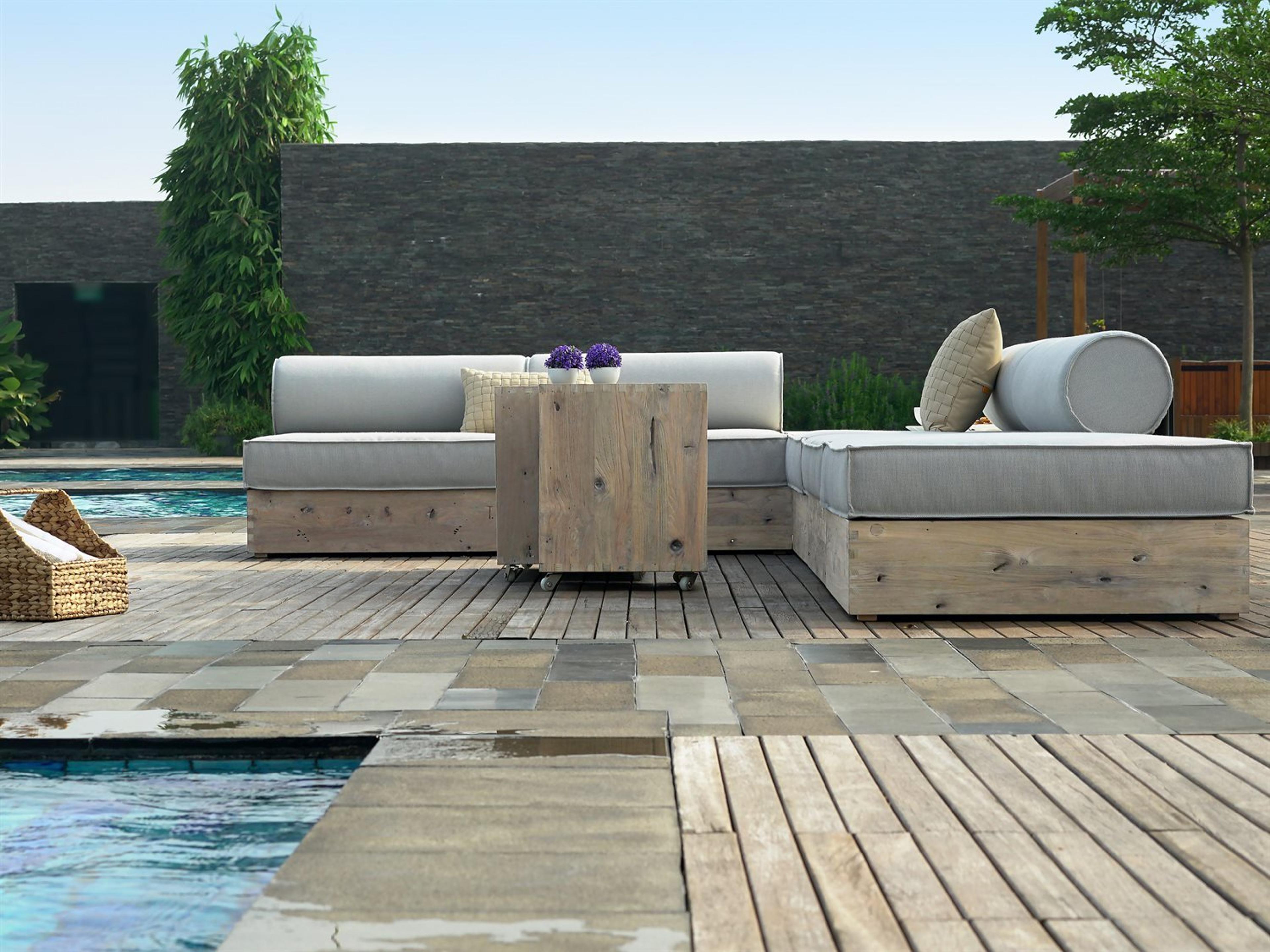 Mamagreen Aiko Teak Cushion Outdoor Lounge Set