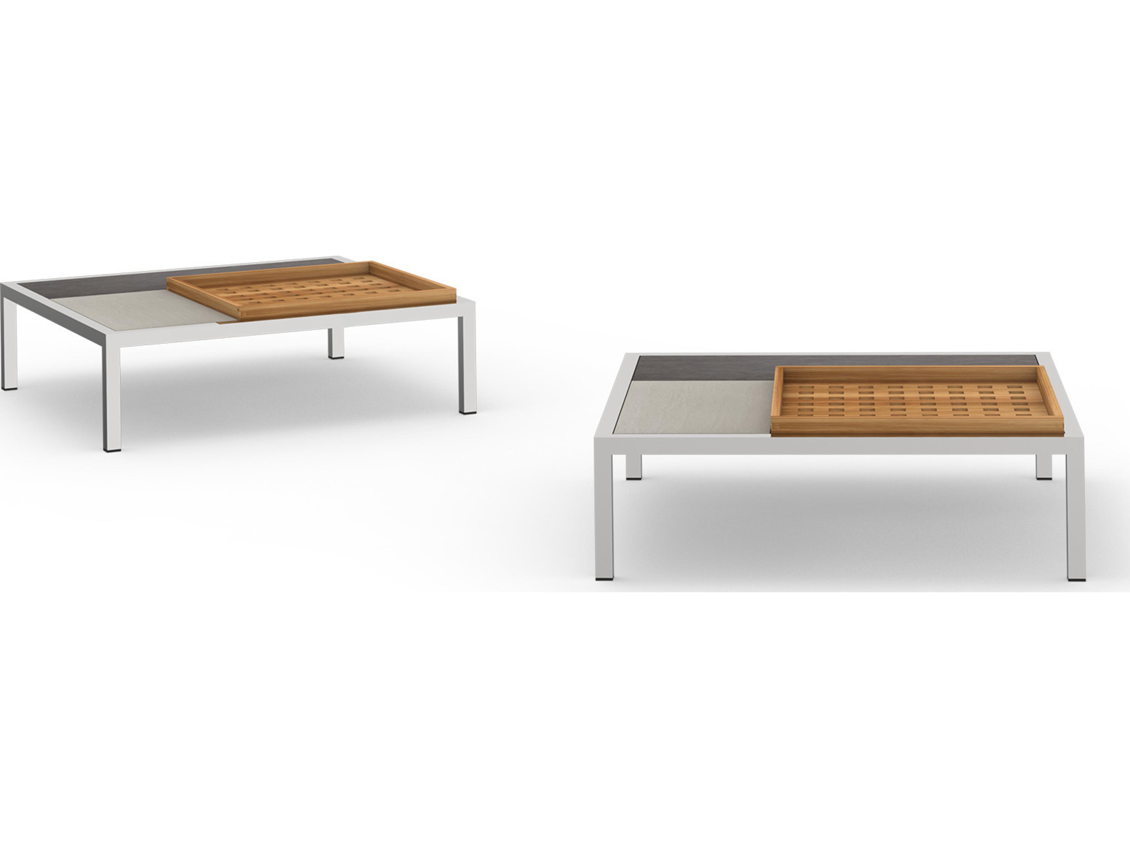 MamaGreen Albatross Square HPL Top Low Table