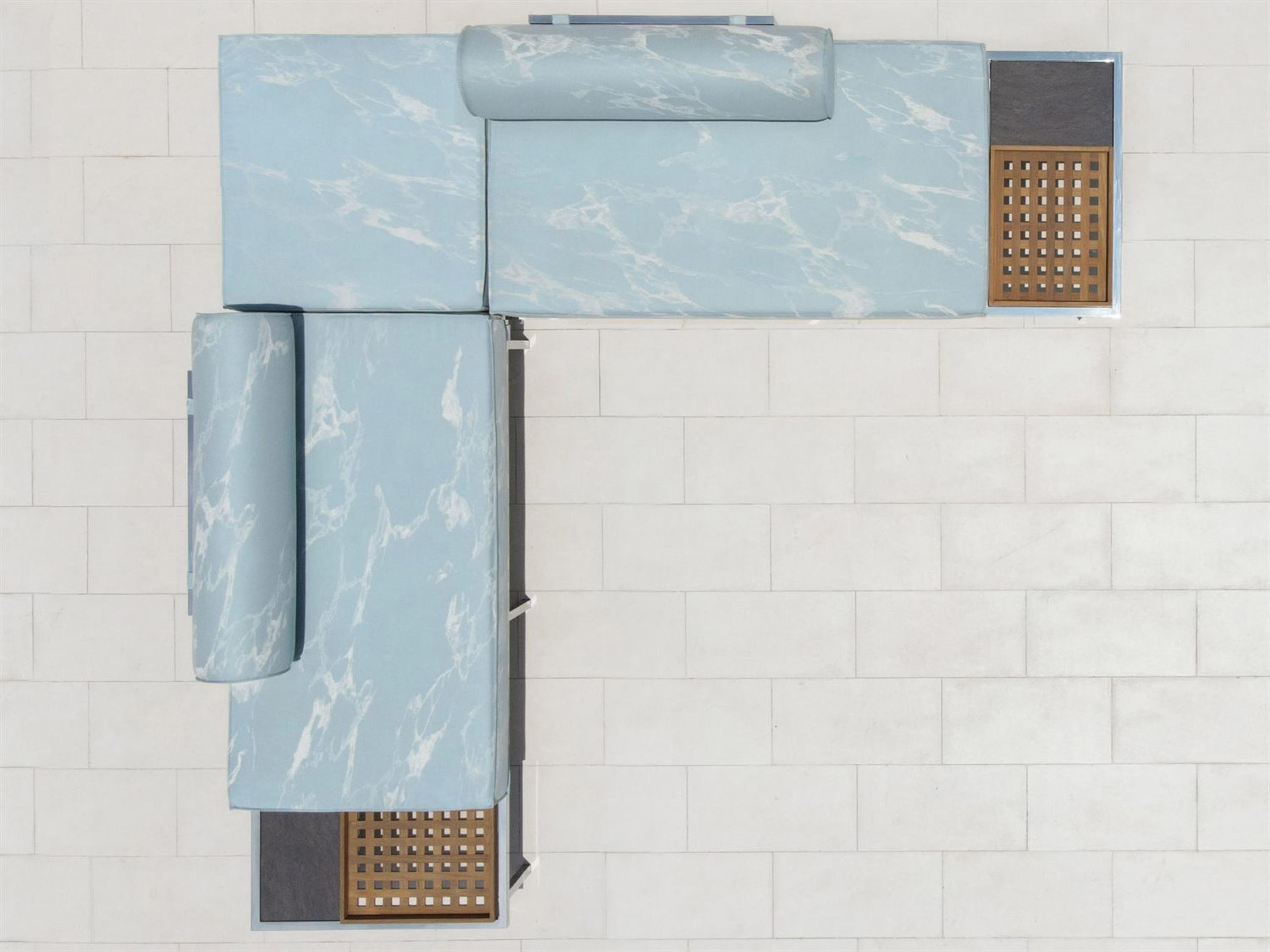 MamaGreen Albatross 316 Stainless Steel Sectional Outdoor Patio Lounge Set