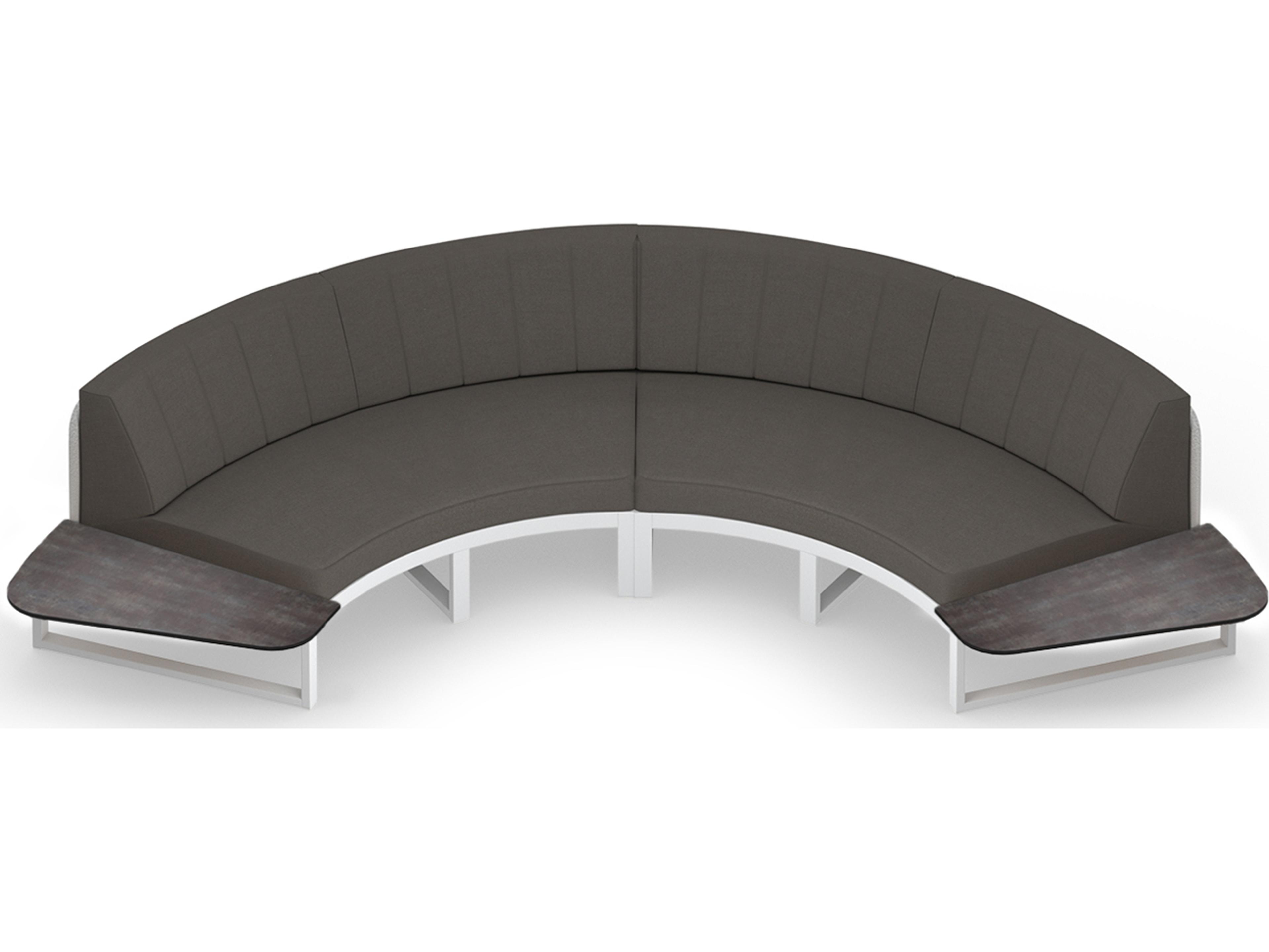 MamaGreen Babbo Quick Ship Aluminum Cushion Outdoor Lounge Set