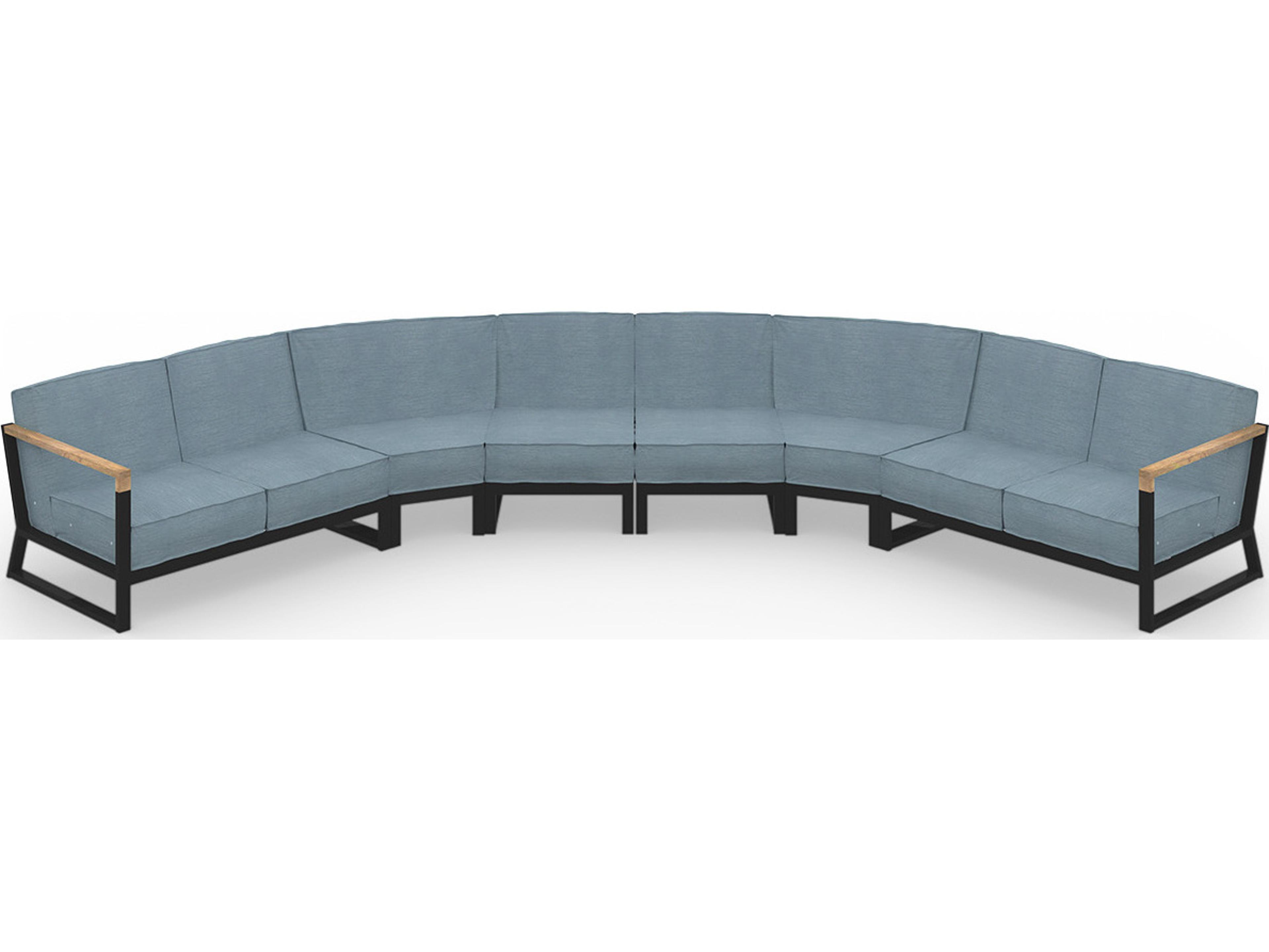 MamaGreen Bondi Beau Aluminum Sectional Patio Lounge Set