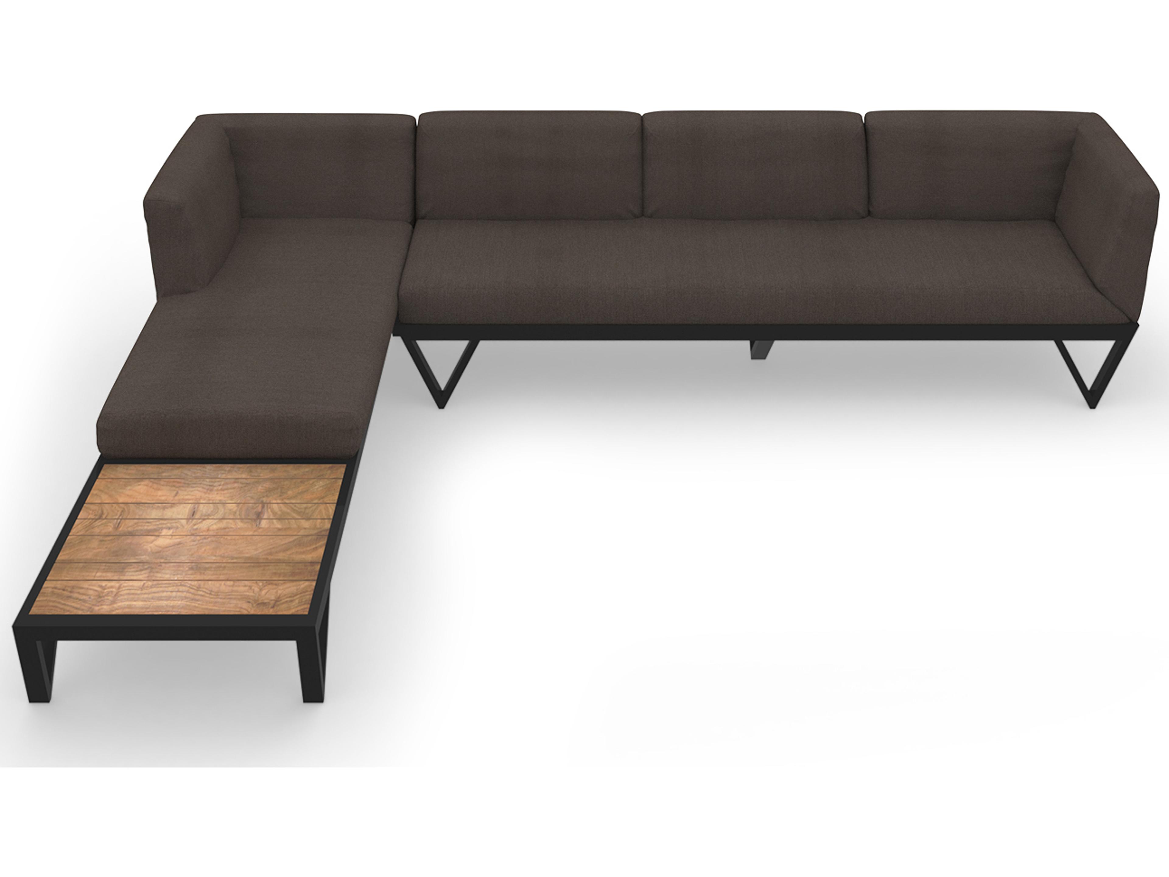 MamaGreen Bondi Belle Aluminum Sectional Outdoor Patio Lounge Set