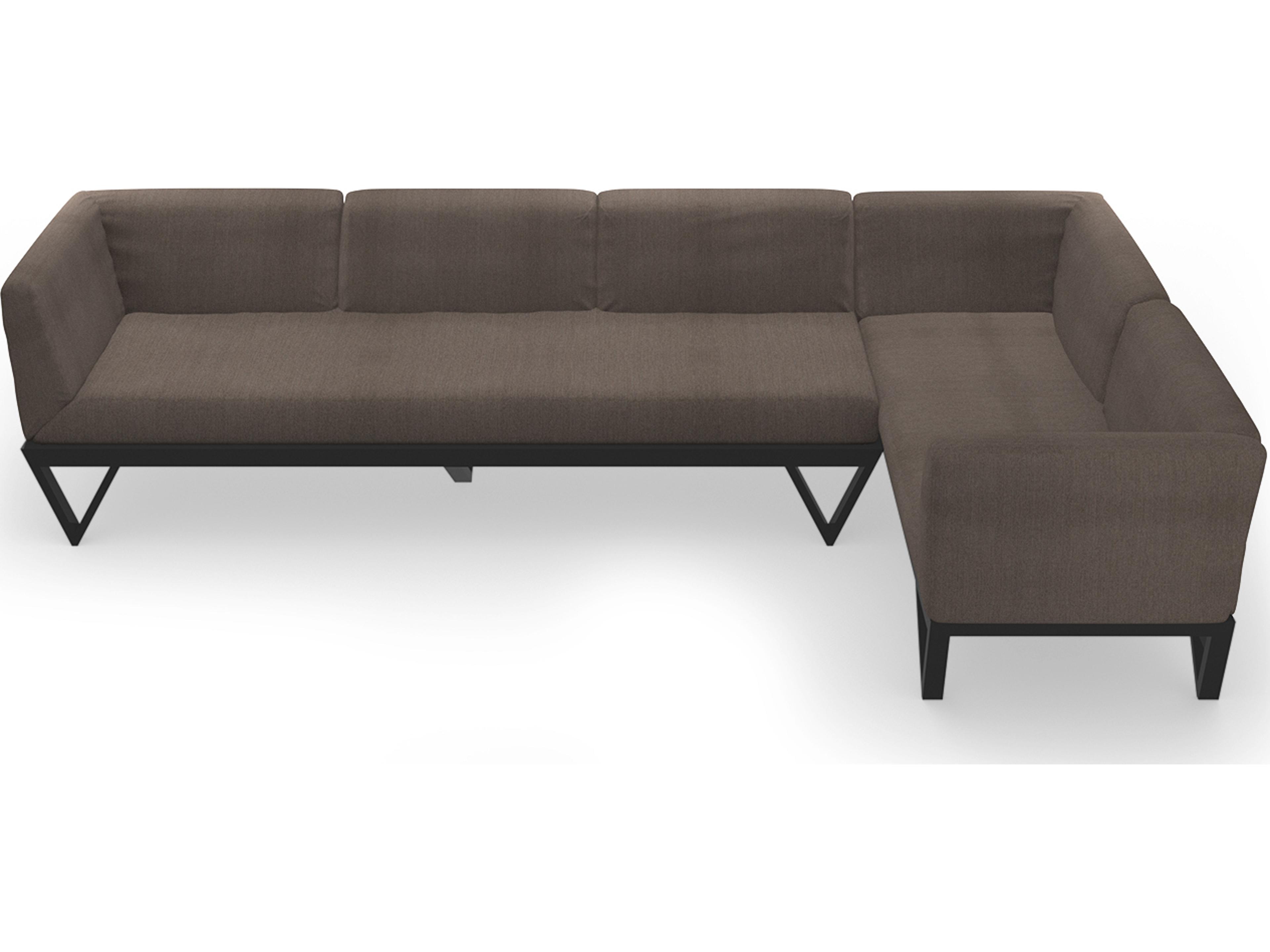 MamaGreen Bondi Belle Aluminum Sectional Patio Lounge Set