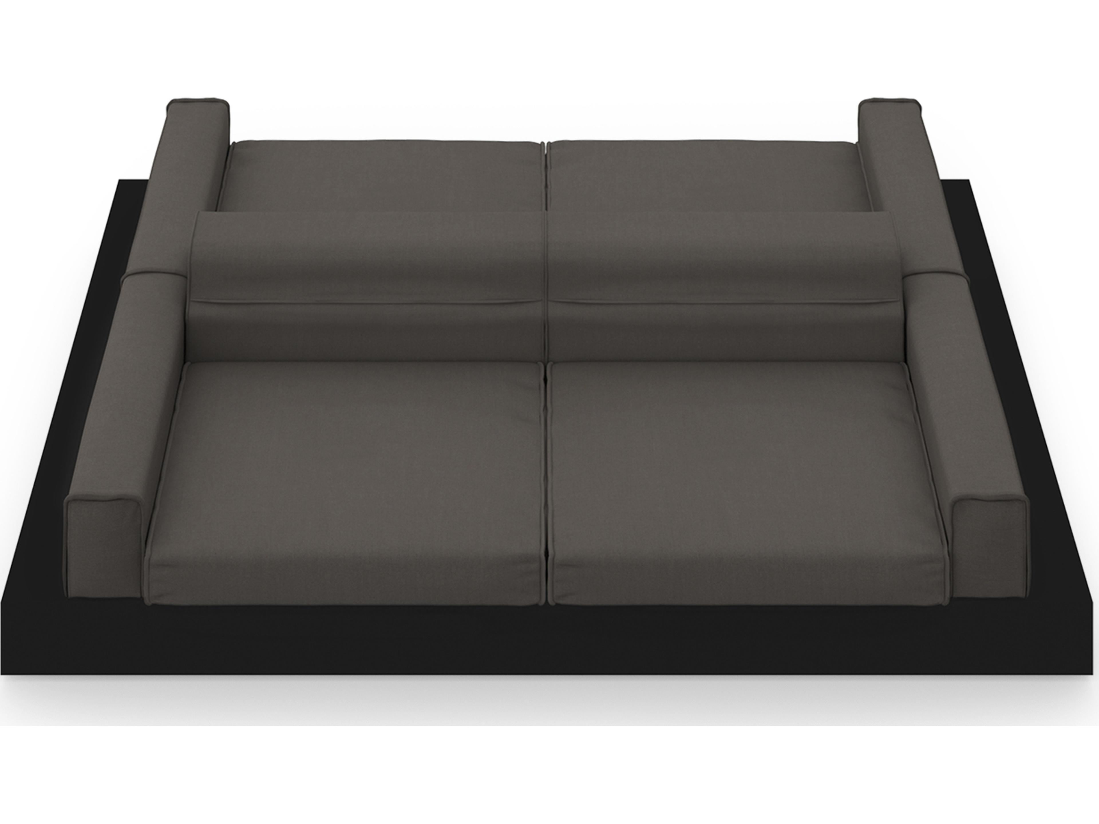 MamaGreen Boulevard Aluminum Double Sided Outdoor Lounge Set