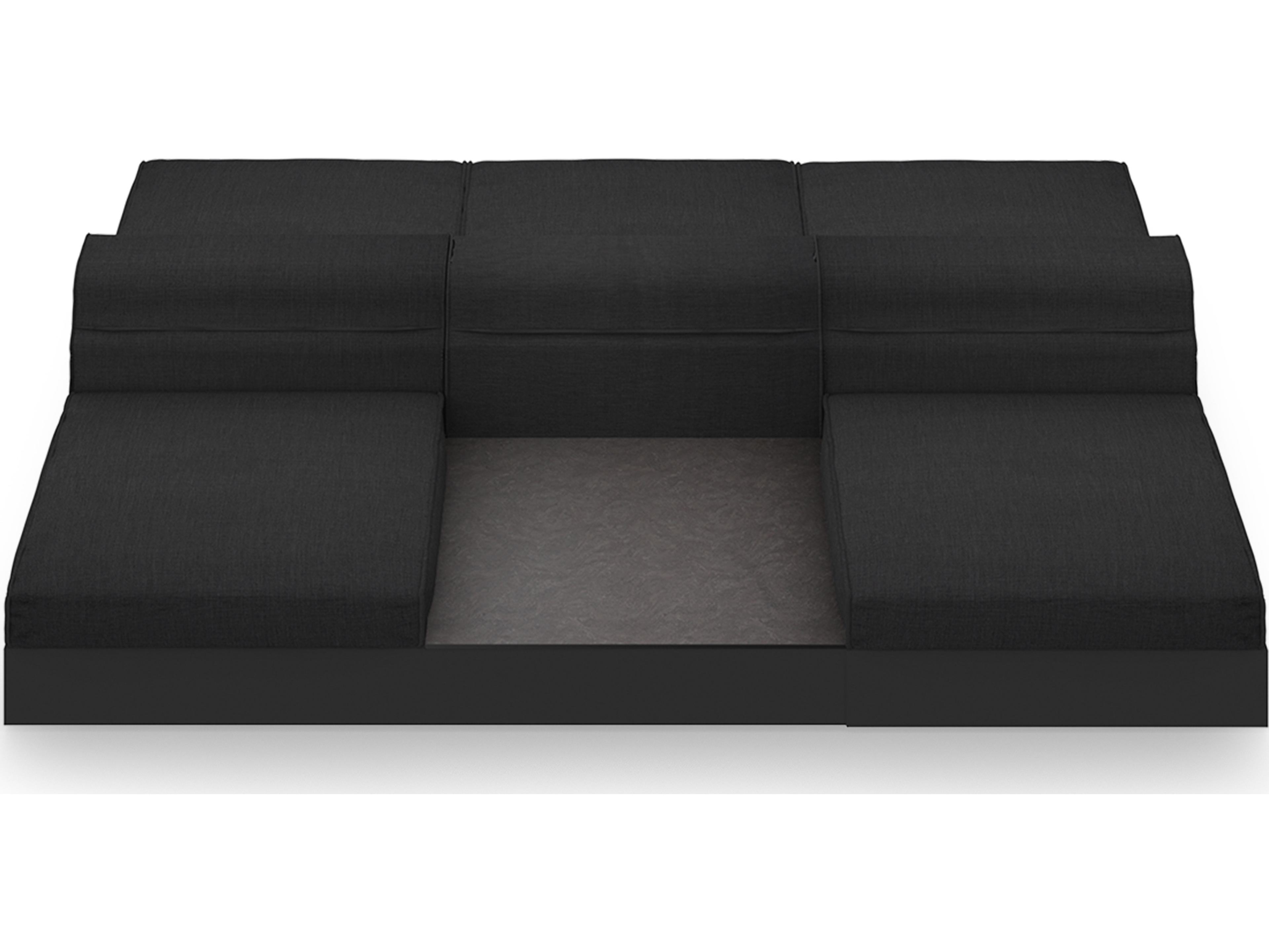 MamaGreen Boulevard Aluminum Double Sided Outdoor Lounge Set