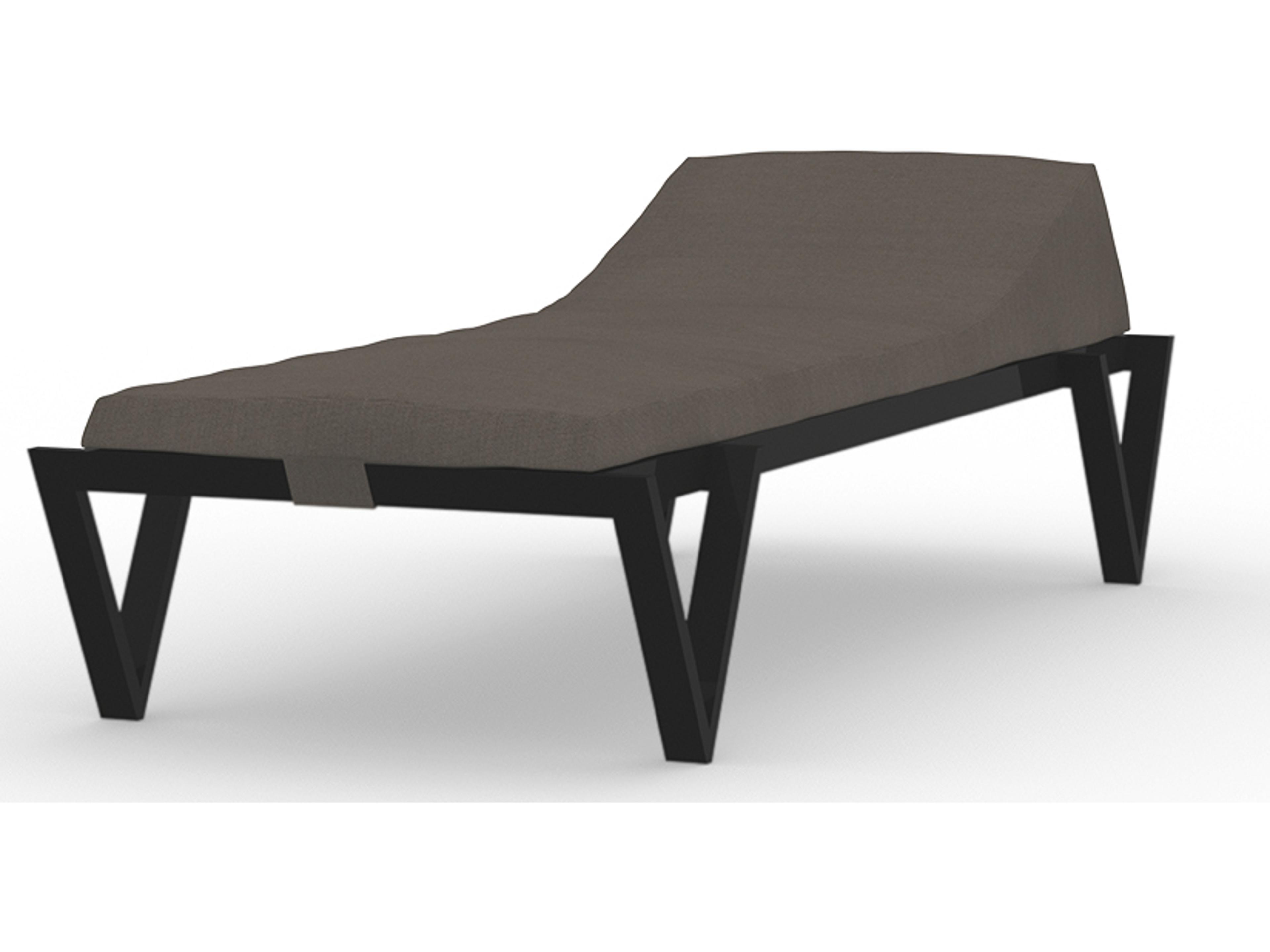 MamaGreen Bondi Cushion Aluminum Sunbed Outdoor Chaise Lounge