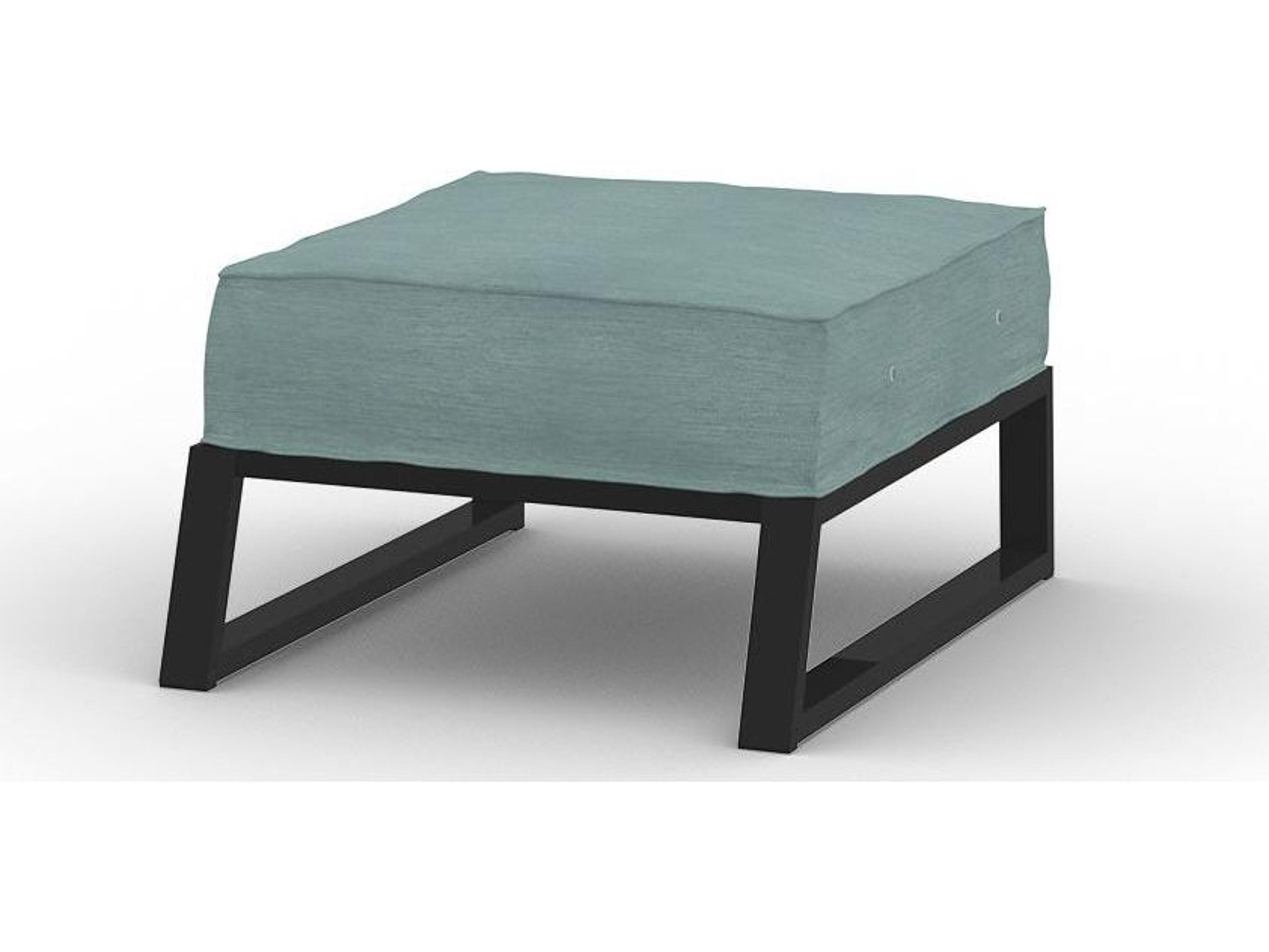 MamaGreen Bondi Beau Aluminum Patio Ottoman