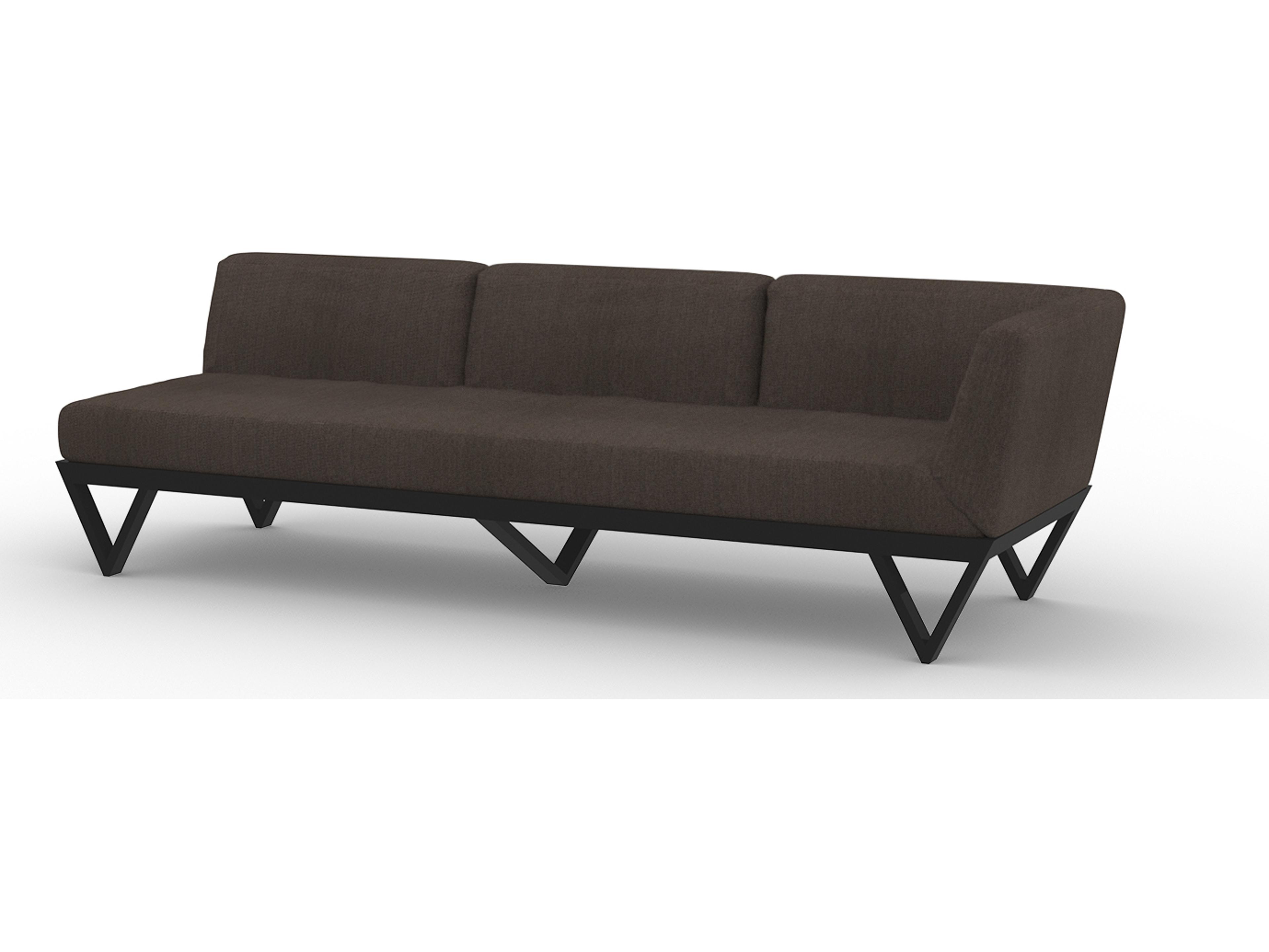 MamaGreen Bondi Belle Aluminum Left Hand Arm Outdoor Sofa