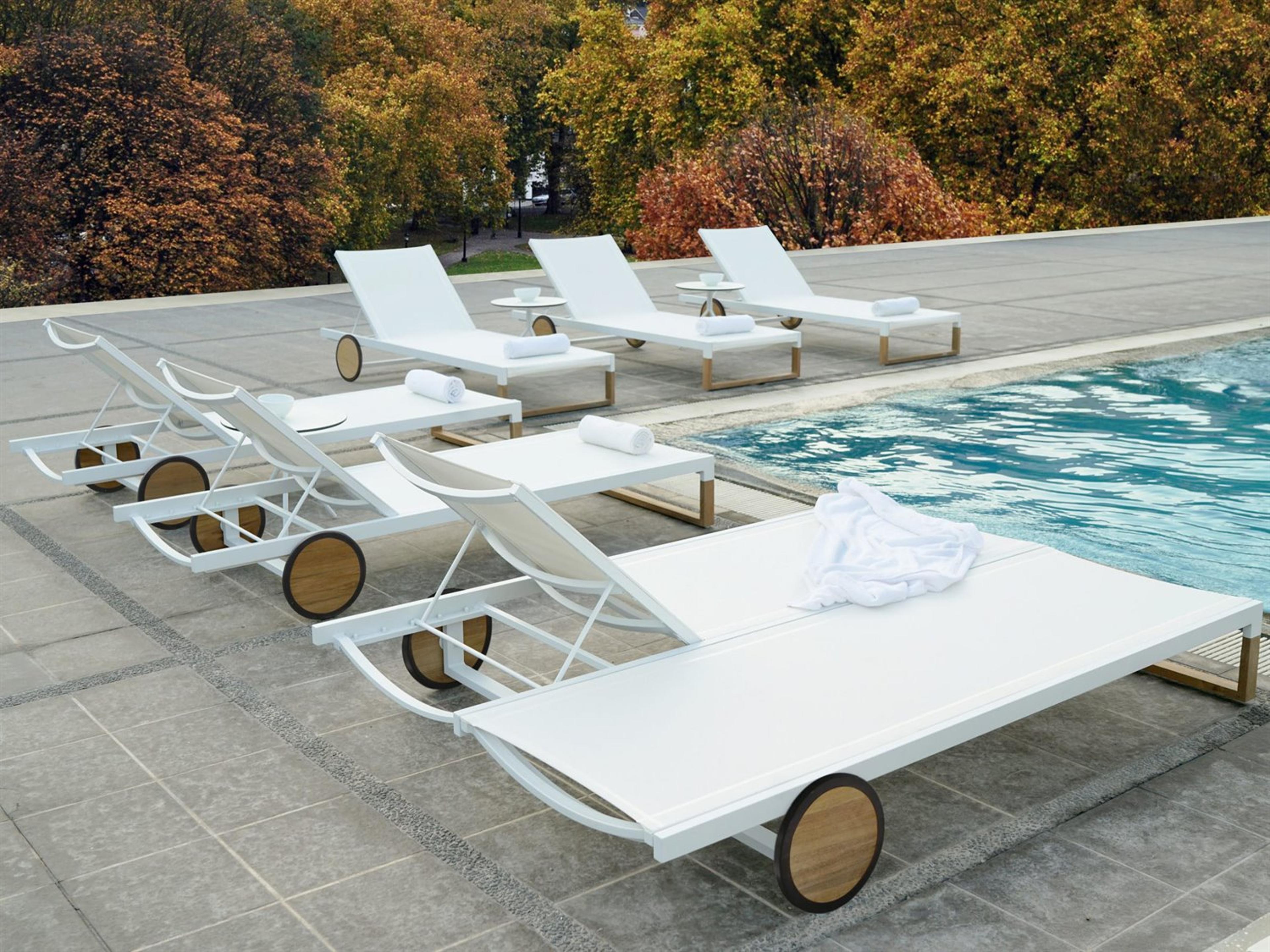 MamaGreen Ekka Teak Sling Outdoor Lounge Set