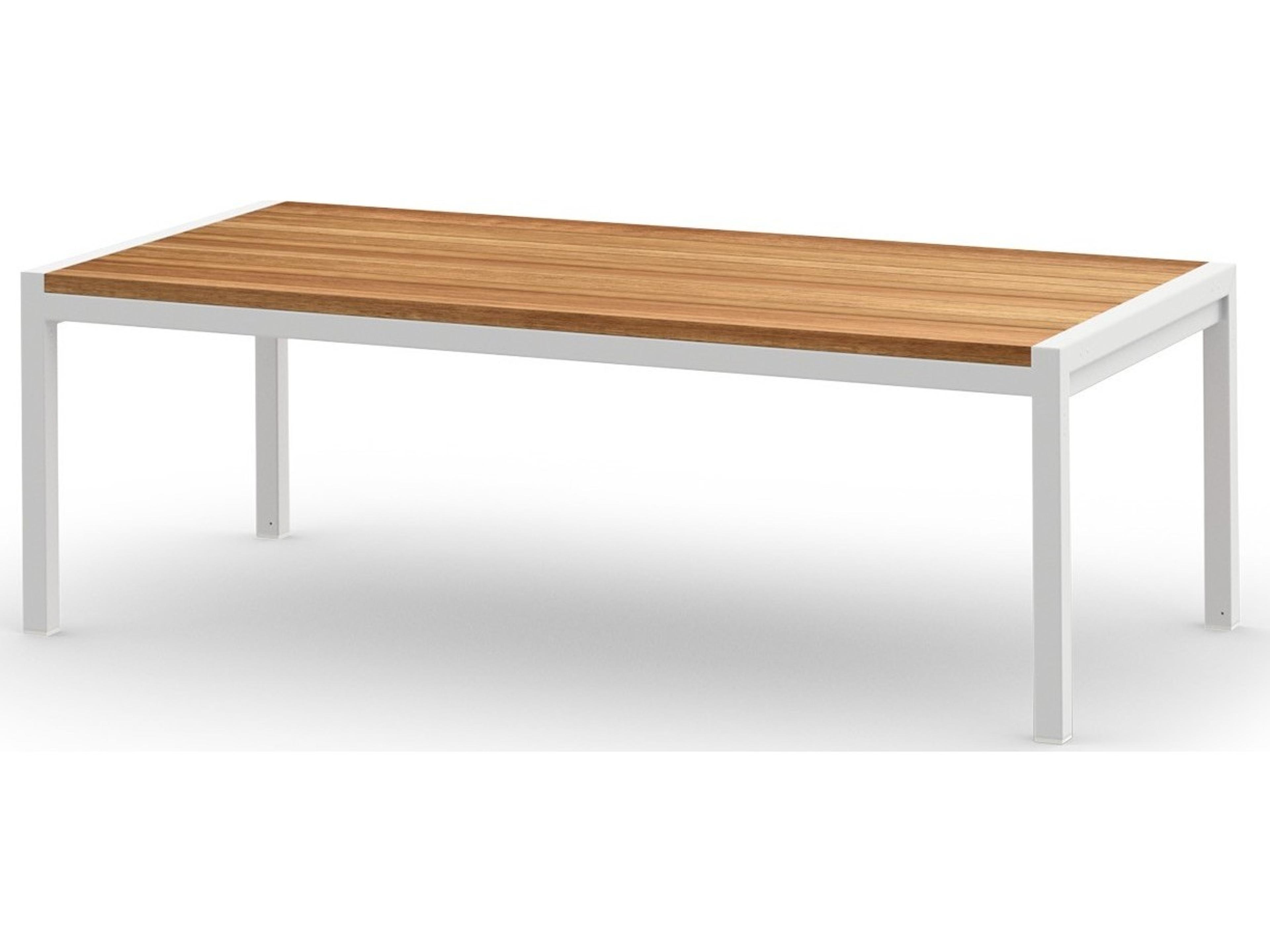 MamaGreen Jaydu Aluminum Rectangular Outdoor Patio Coffee Table