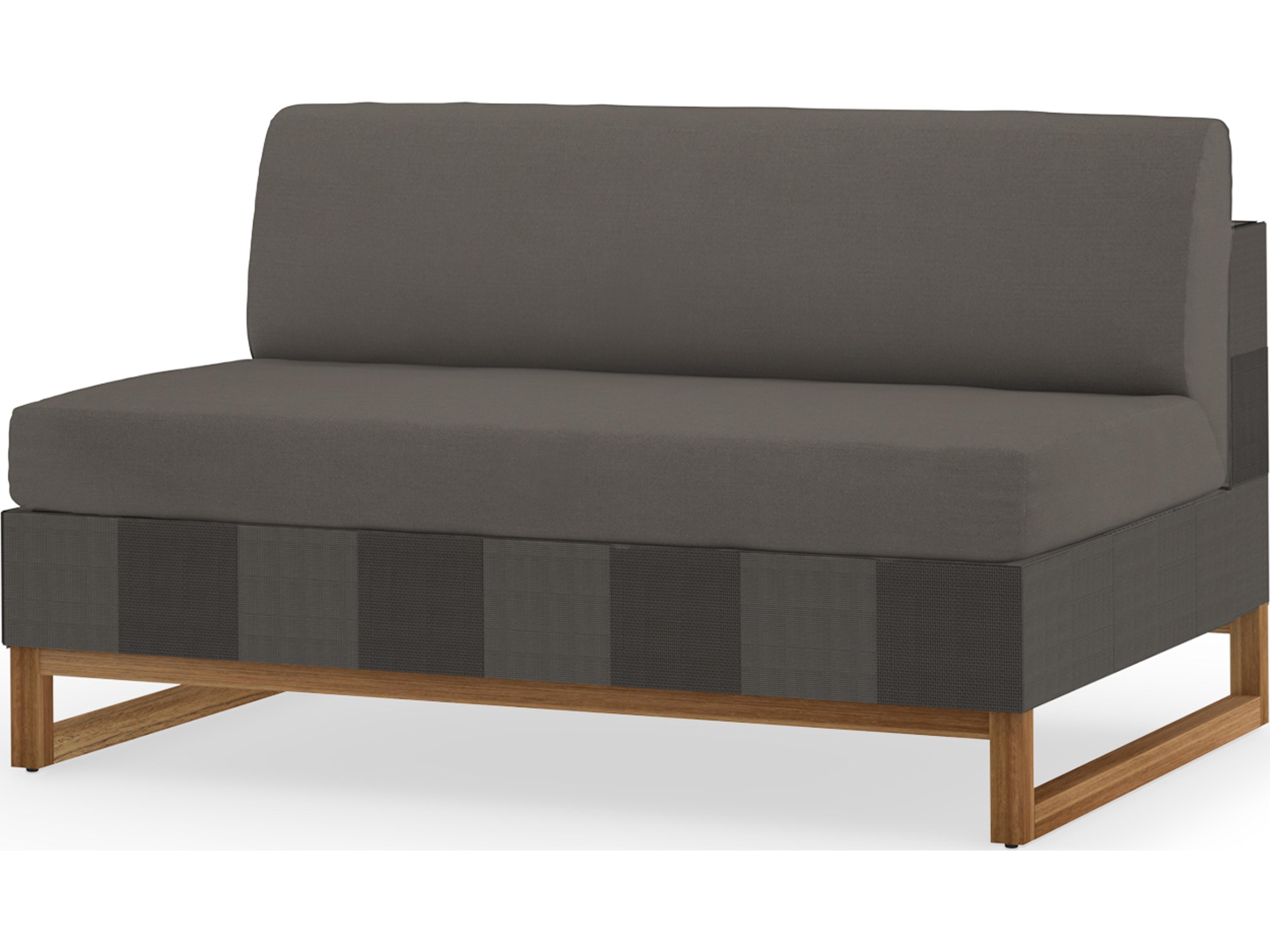 MamaGreen Ekka Wicker Cushion Modular Outdoor Loveseat