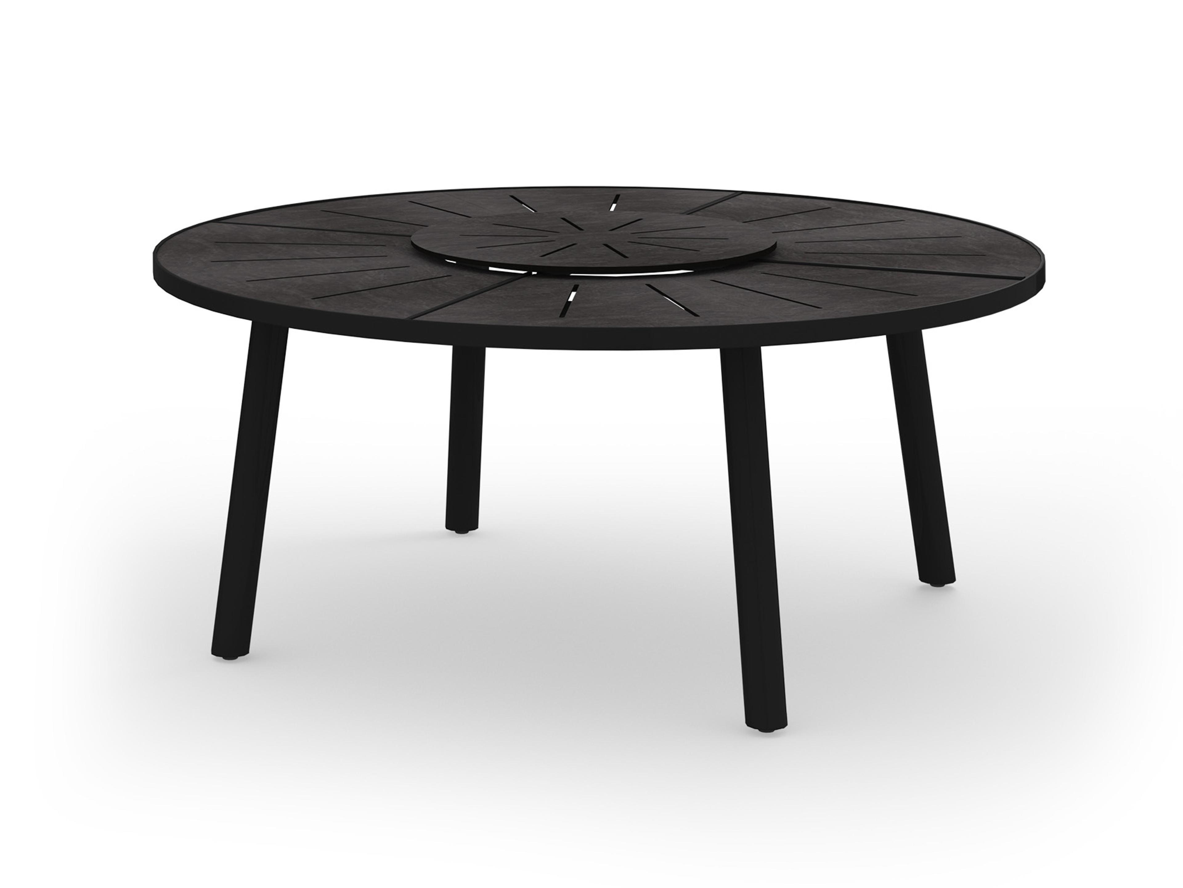 MamaGreen Meika Steel Round Outdoor Dining Table