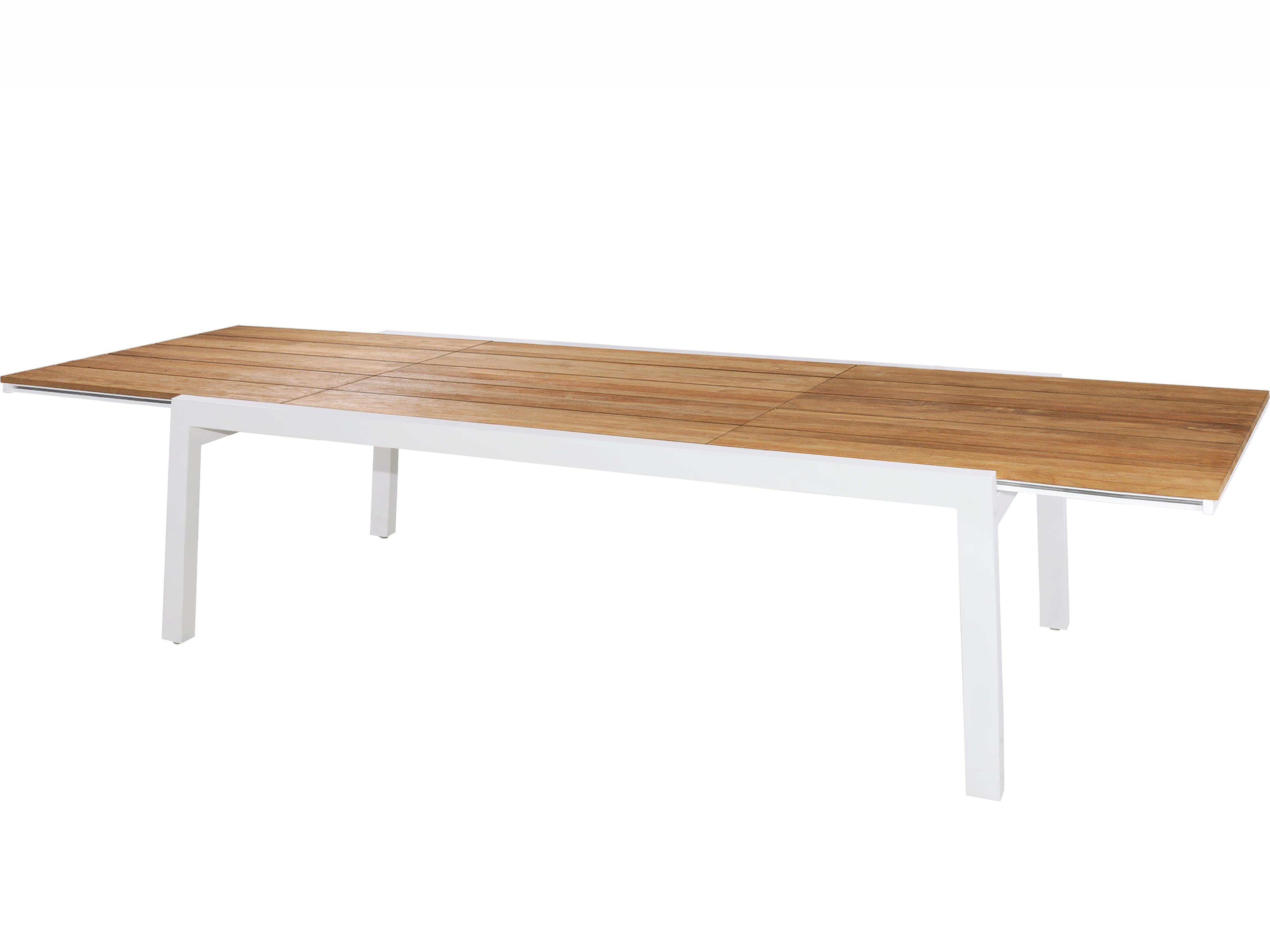 MamaGreen Baia Quick Ship Aluminum Rectangular Patio Dining Table