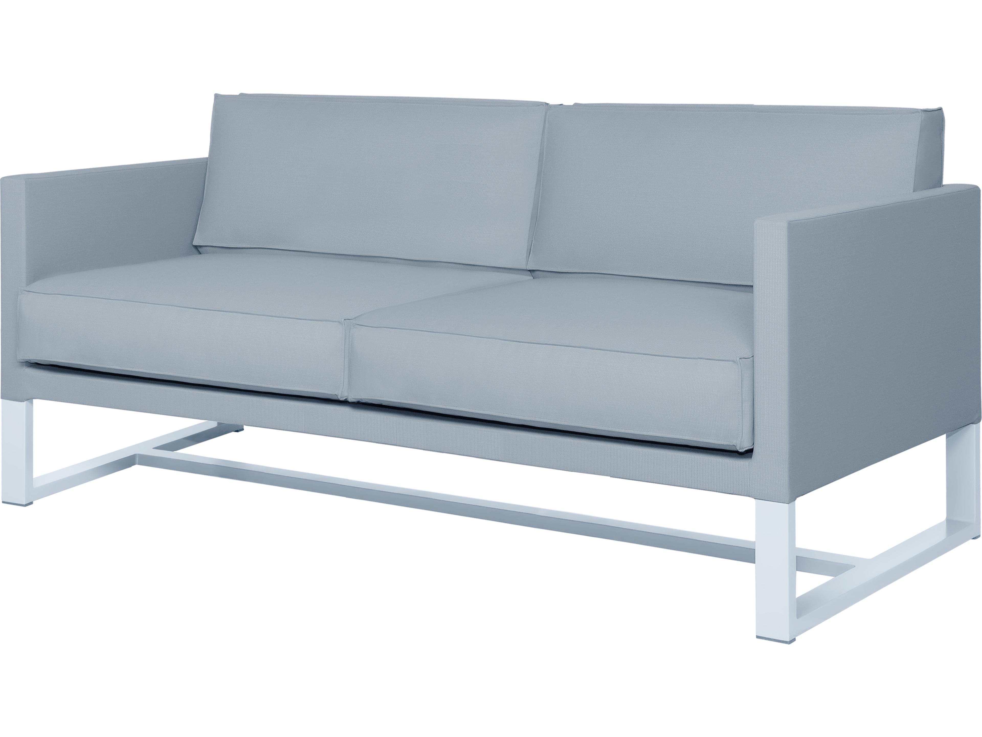 MamaGreen Mono Aluminum Cushion Outdoor Loveseat