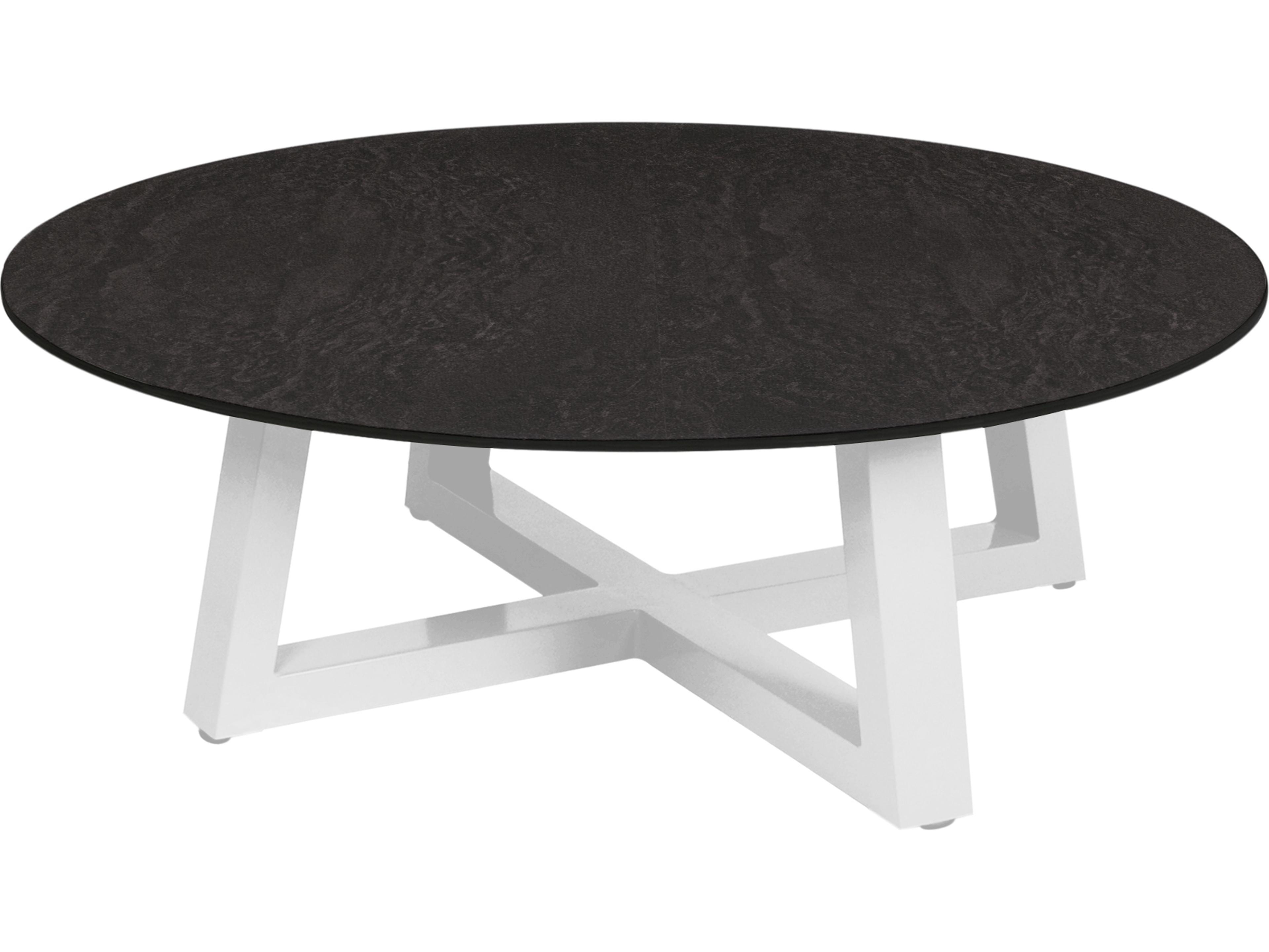 MamaGreen Mono Aluminum Round Outdoor Chat Table