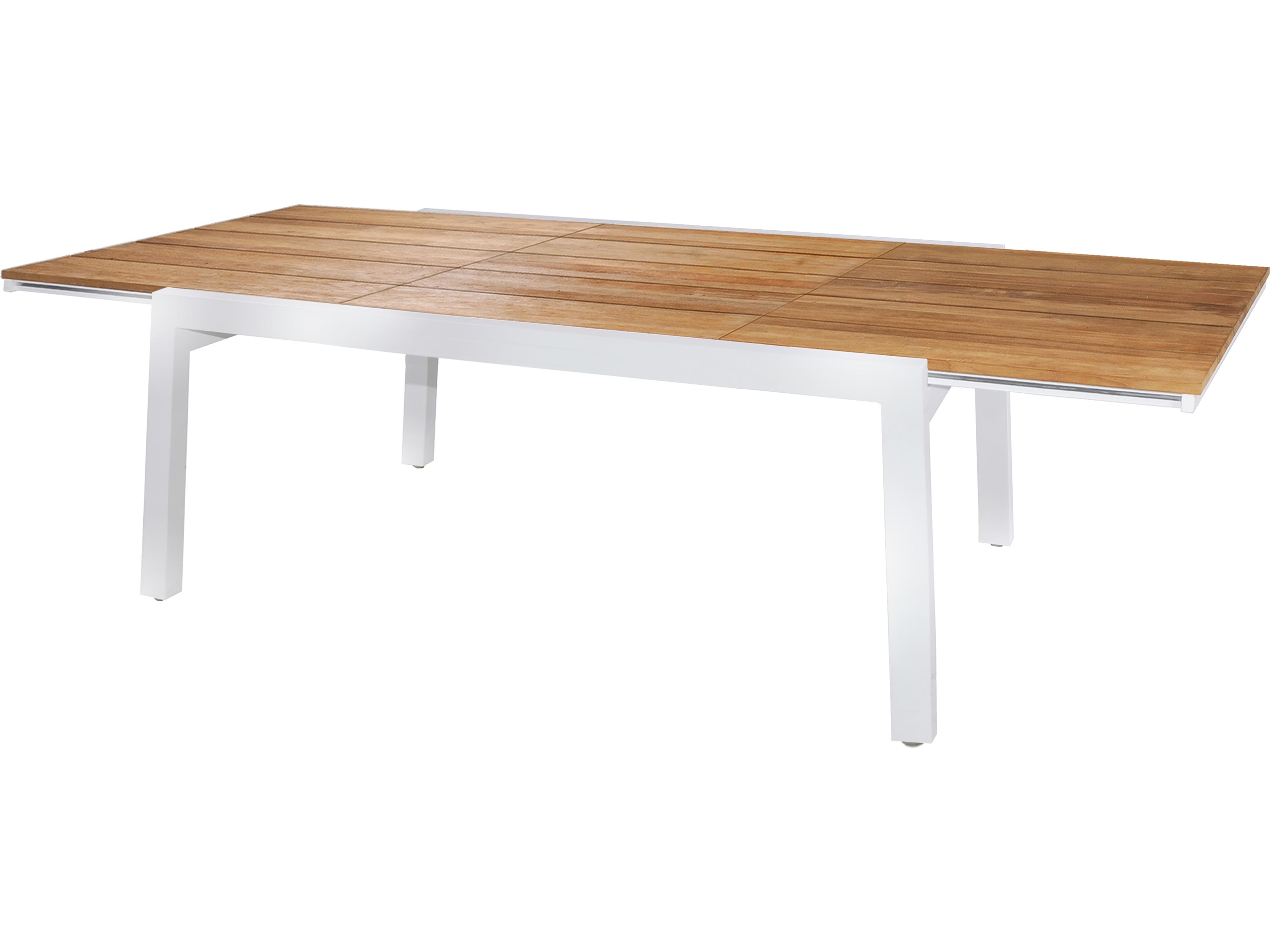 MamaGreen Baia Stainless Steel Rectangular Outdoor Patio Dining Table