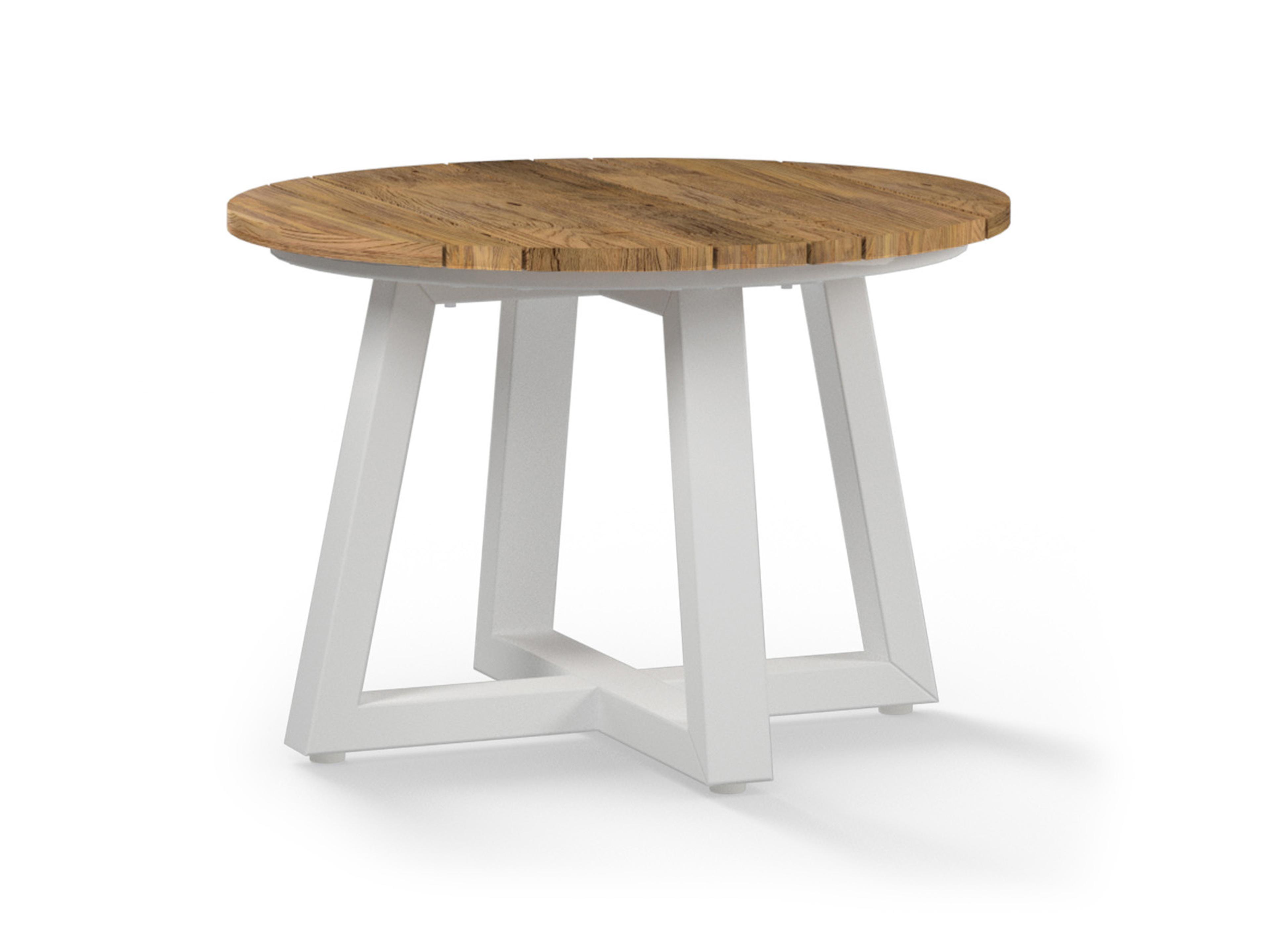 MamaGreen Mono Quick Ship Aluminum Round Patio Chat Table