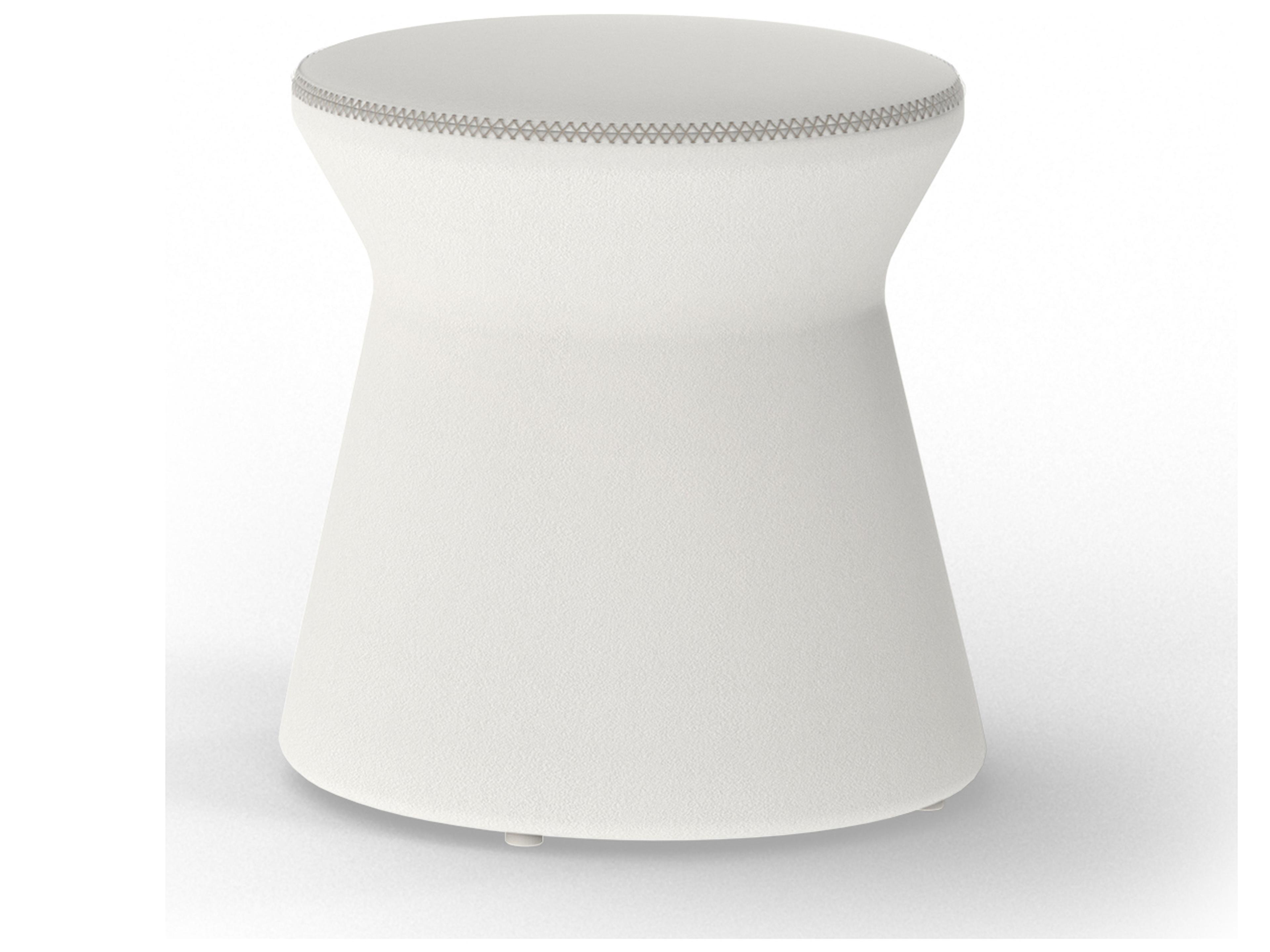 MamaGreen Stizzy Faux Leather Outdoor Patio Ottoman