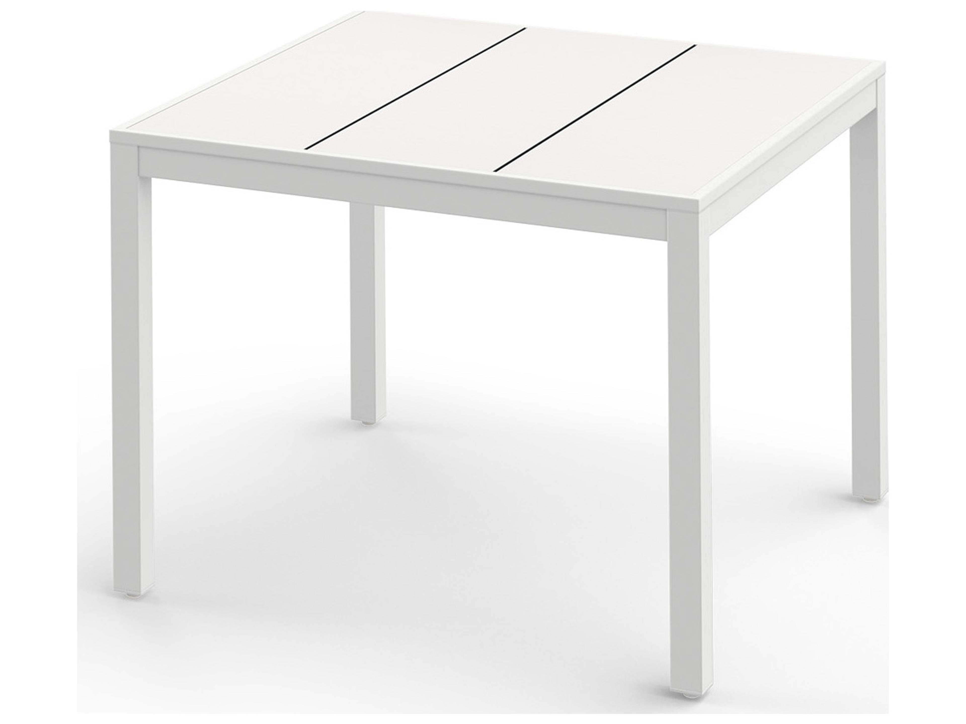 MamaGreen Allux Aluminum Square Patio Dining Table