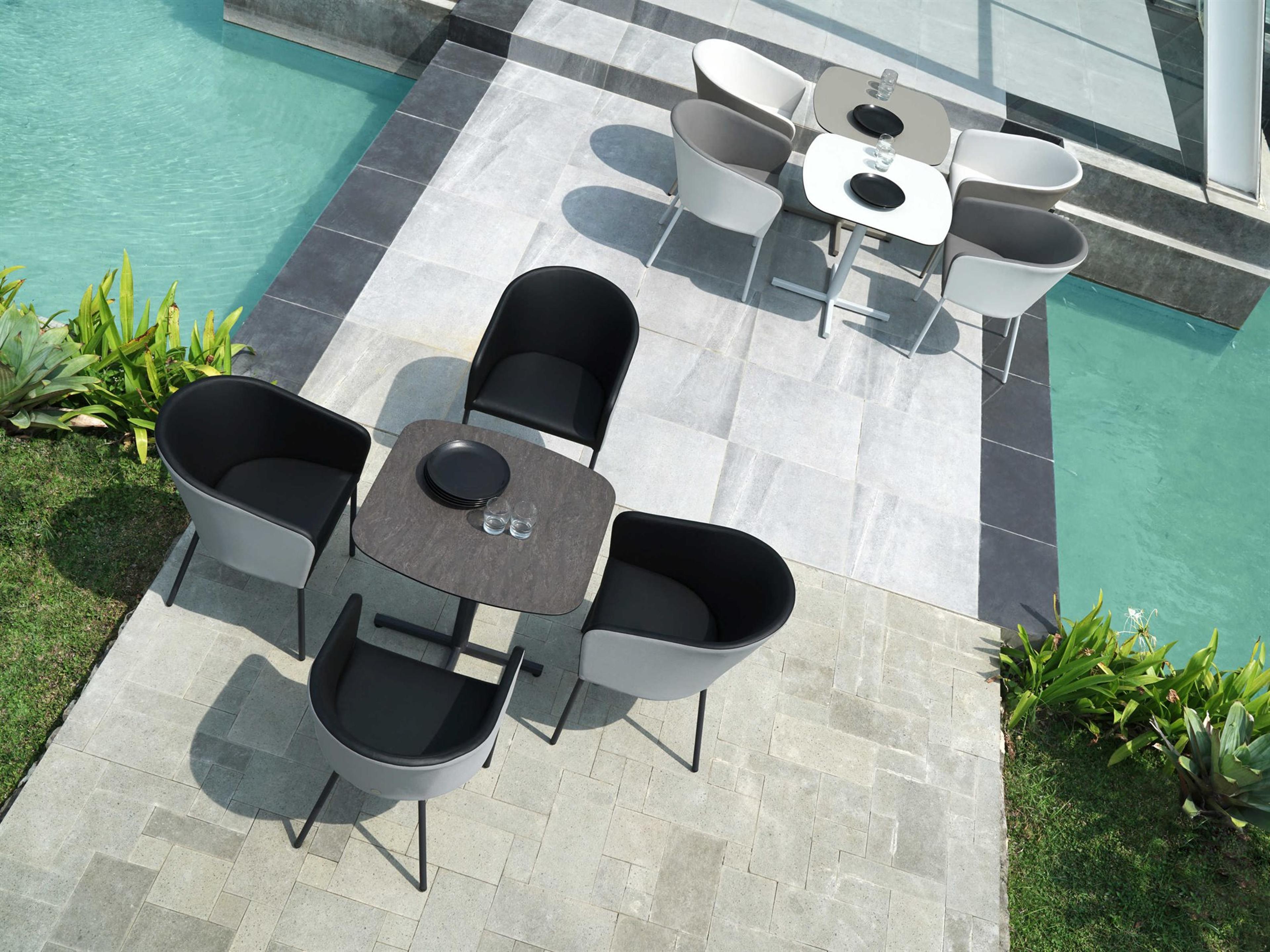 Mamagreen Zupy Aluminum Patio Dining Set