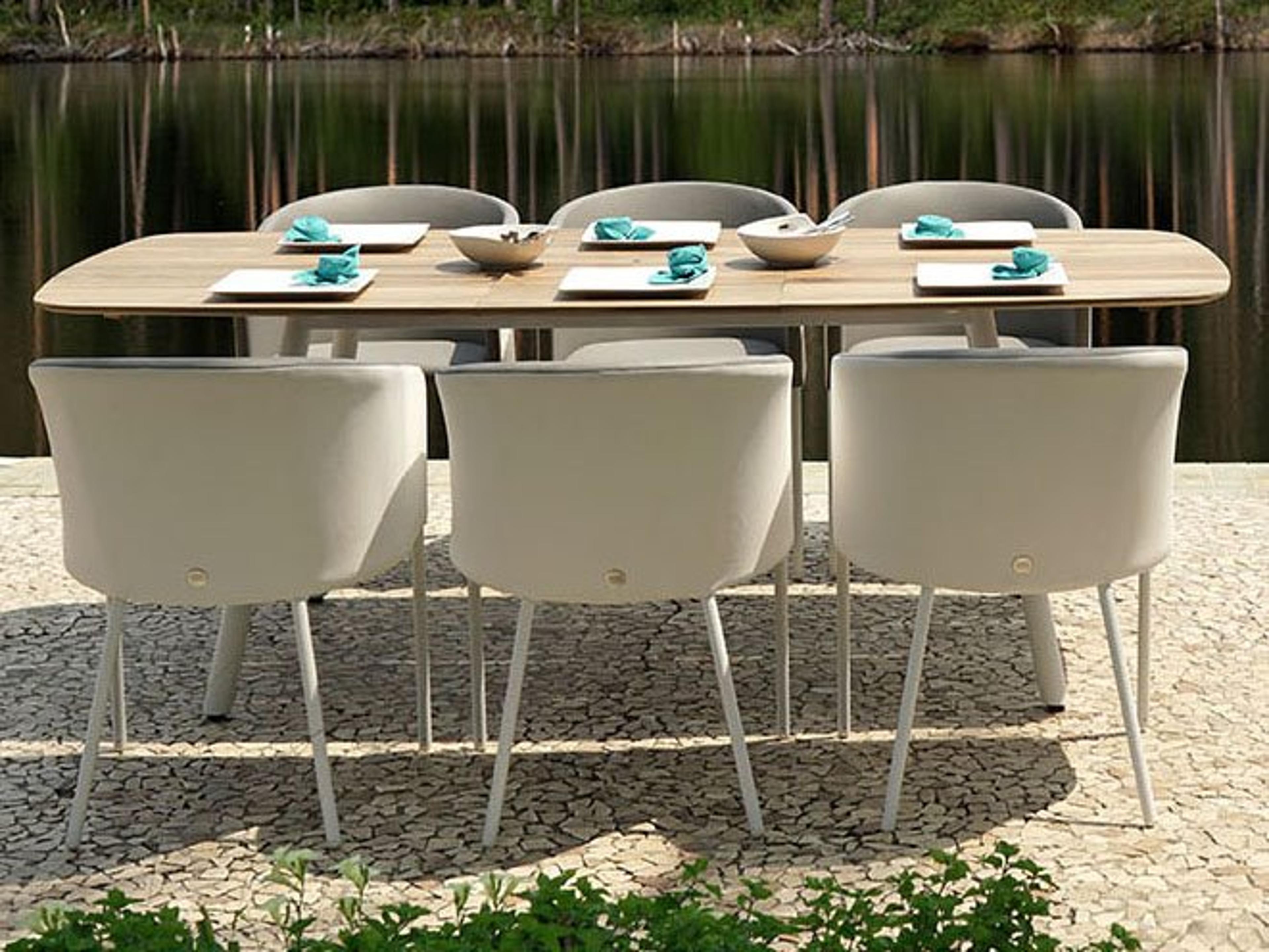 MamaGreen Zupy Aluminum Cushion Outdoor Dining Set