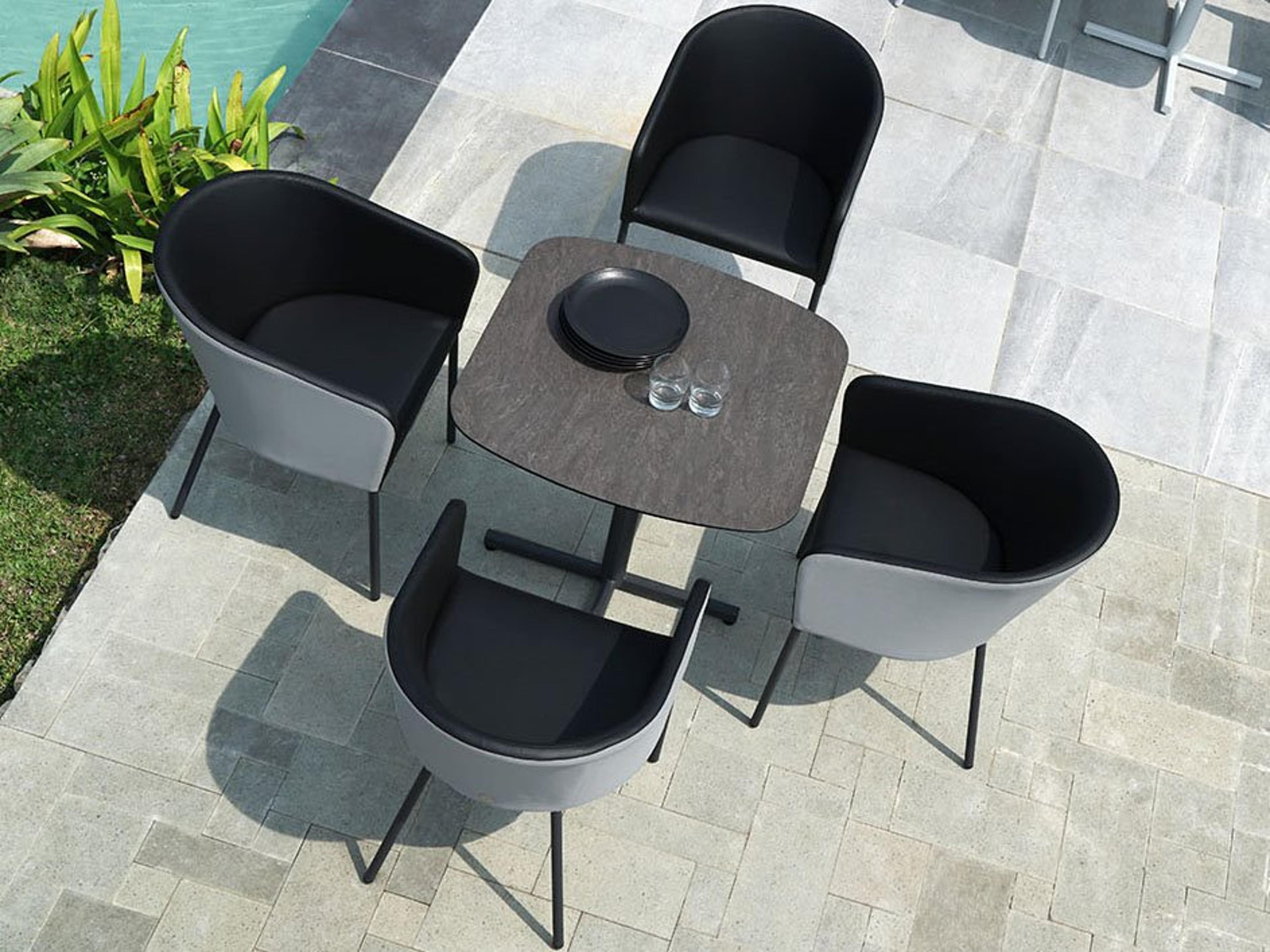 MamaGreen Zupy Aluminum Cushion Outdoor Patio Dining Set