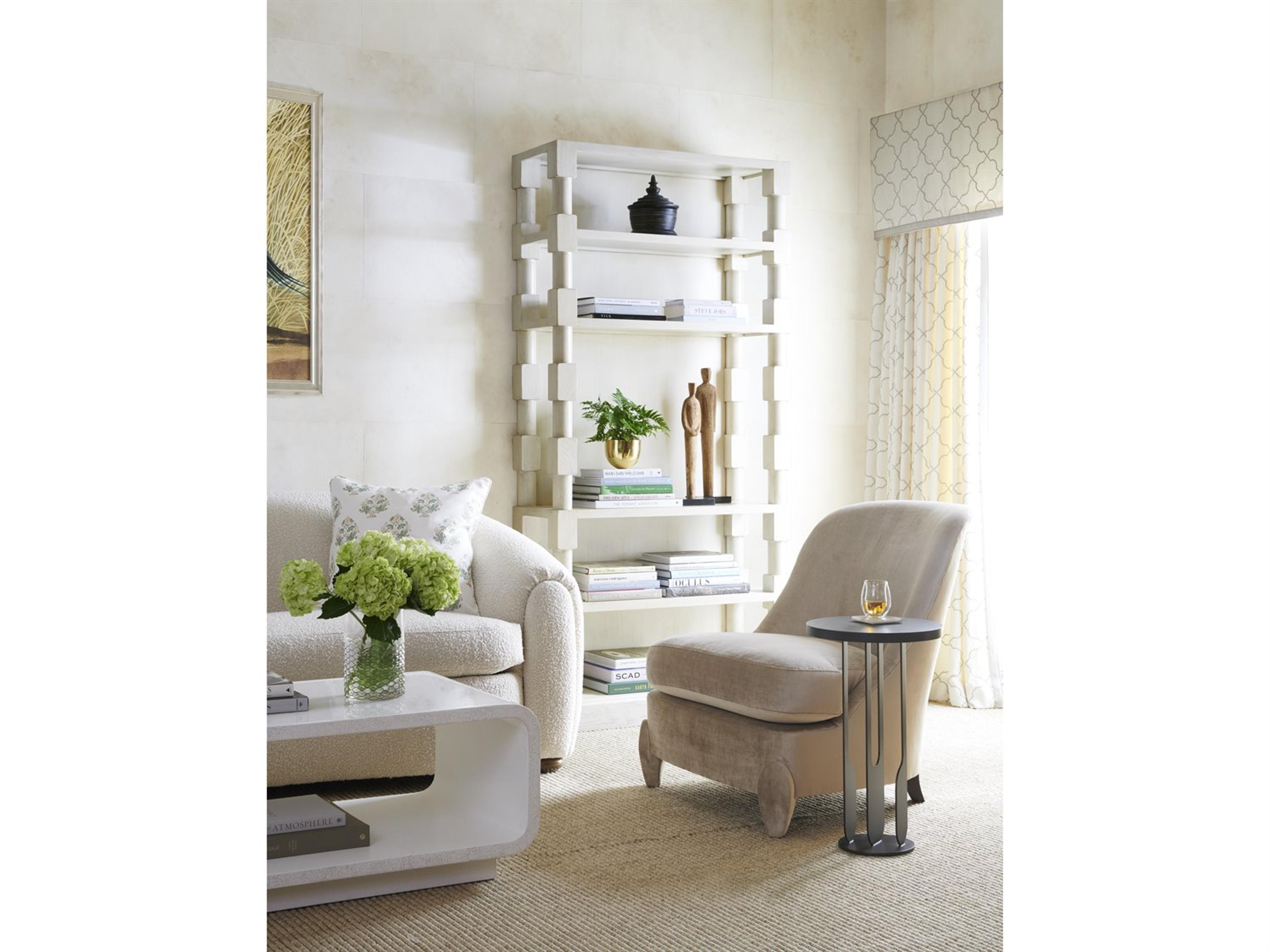 Mr. & Mrs. Howard Chatty Chair and Ottoman Set