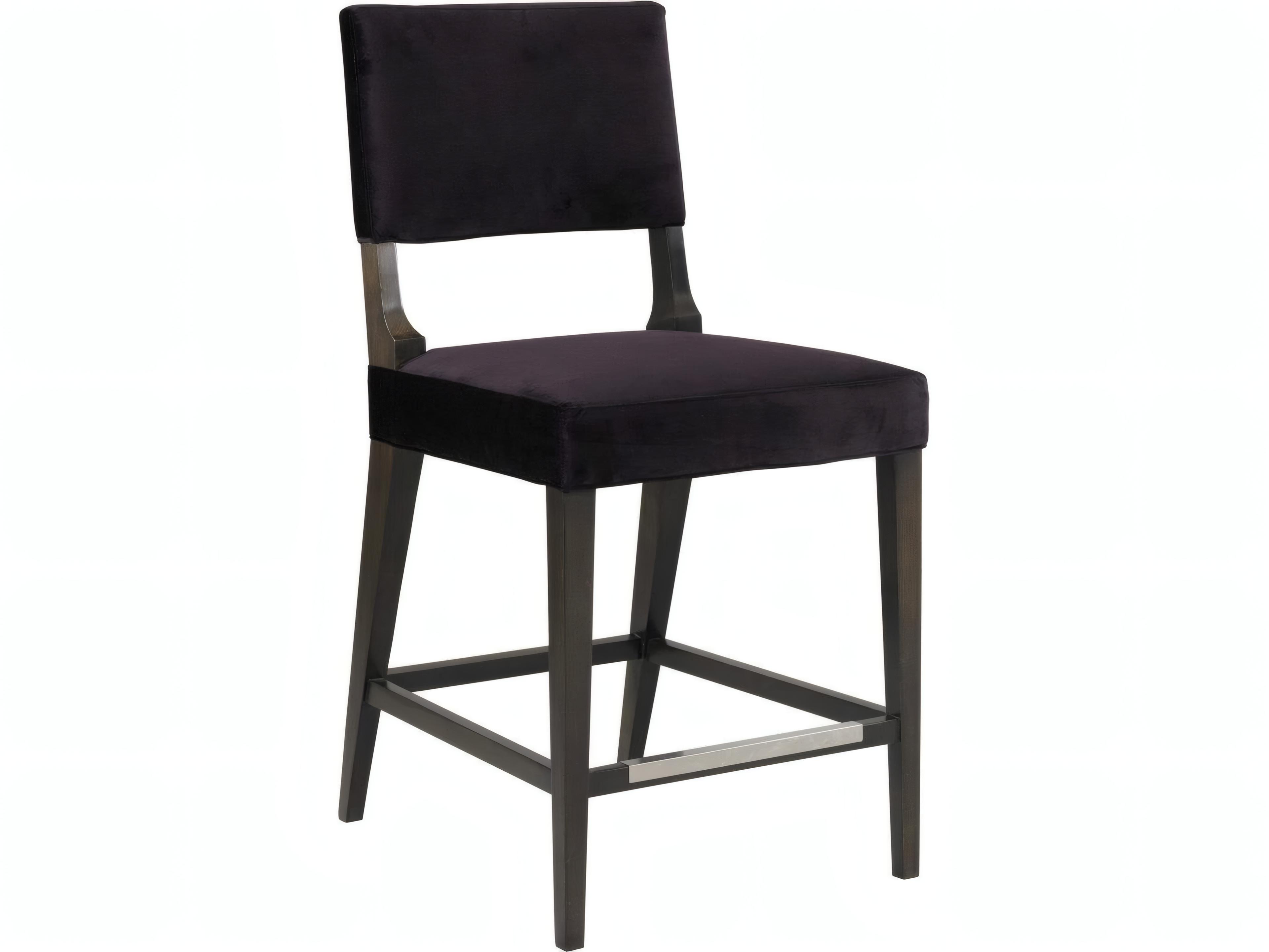 Mr. & Mrs. Howard Counter Upholstered Hardwood Stool