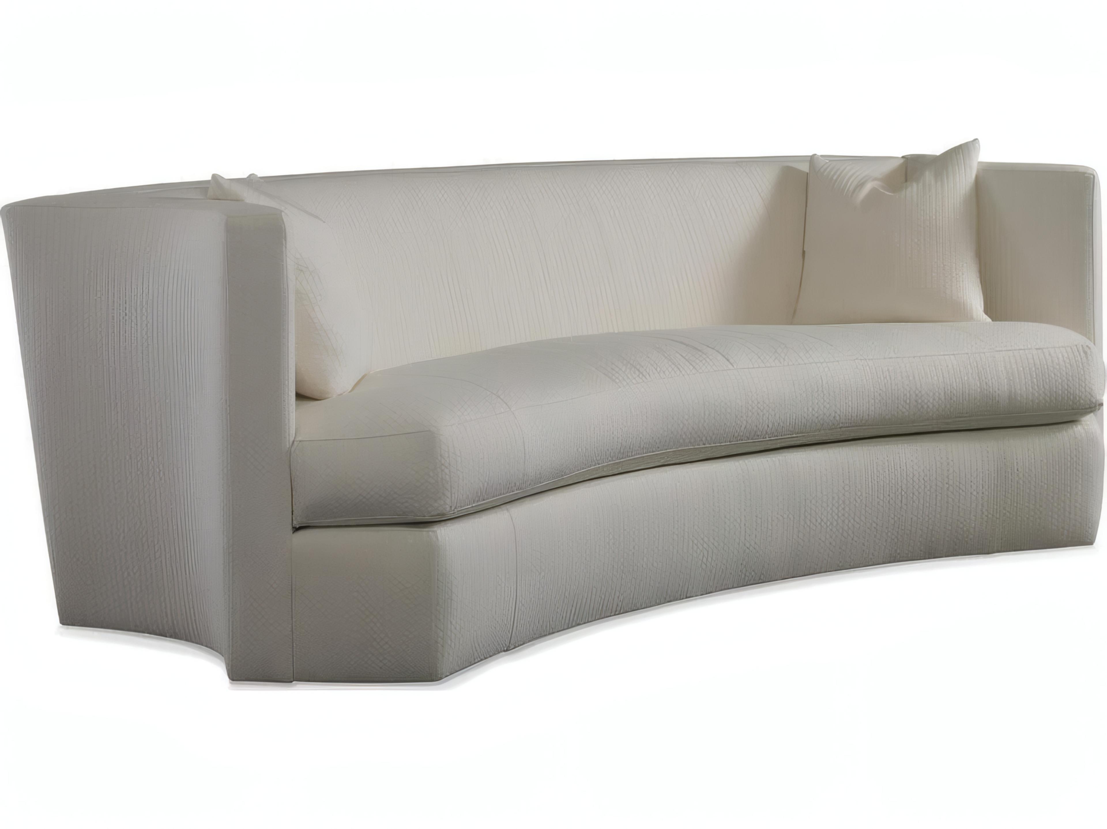 Mr. & Mrs. Howard Arc Beige Upholstered Sofa