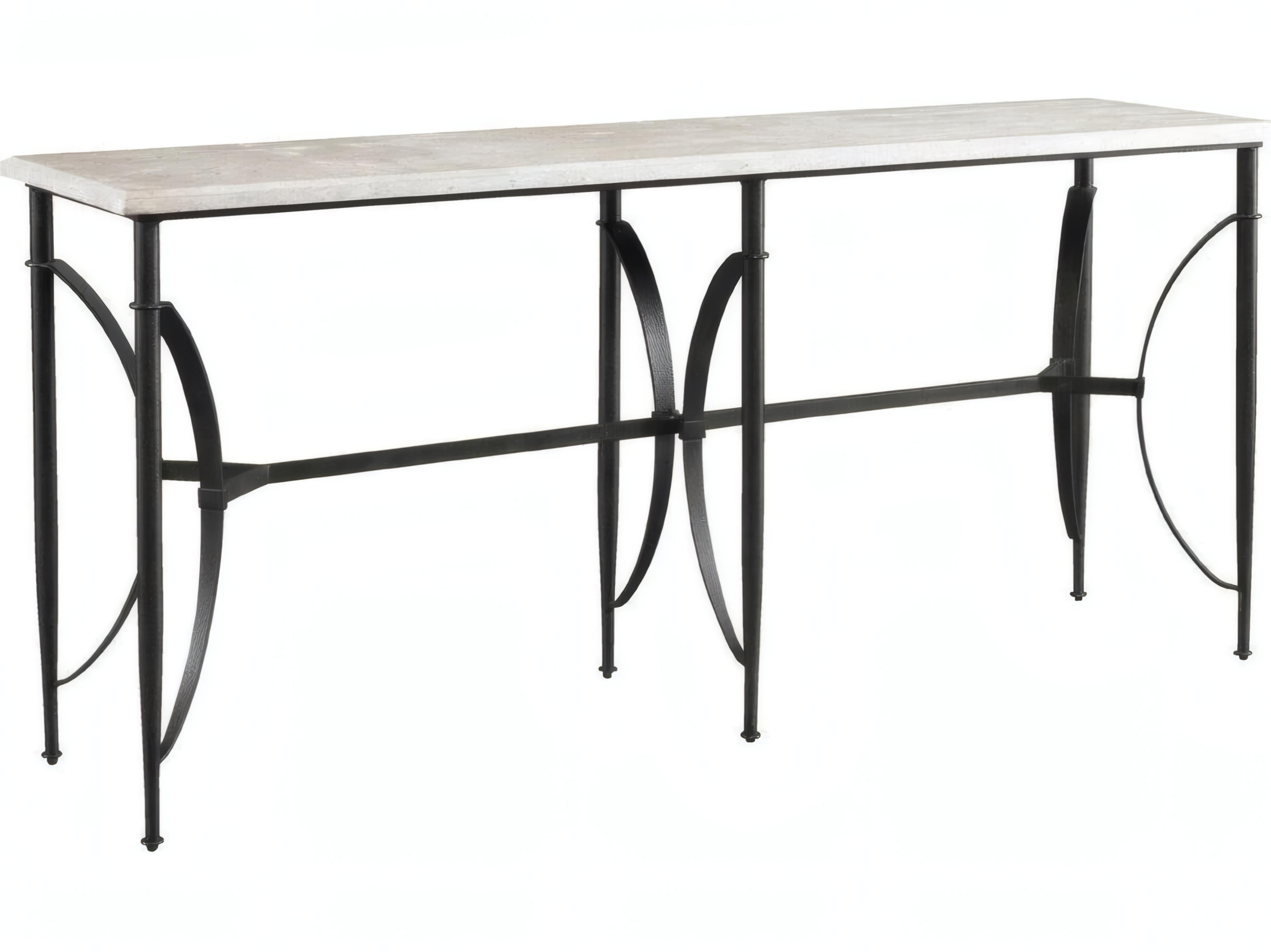 Mr. & Mrs. Howard Alfies Rectangular Stone Alfie Console Table