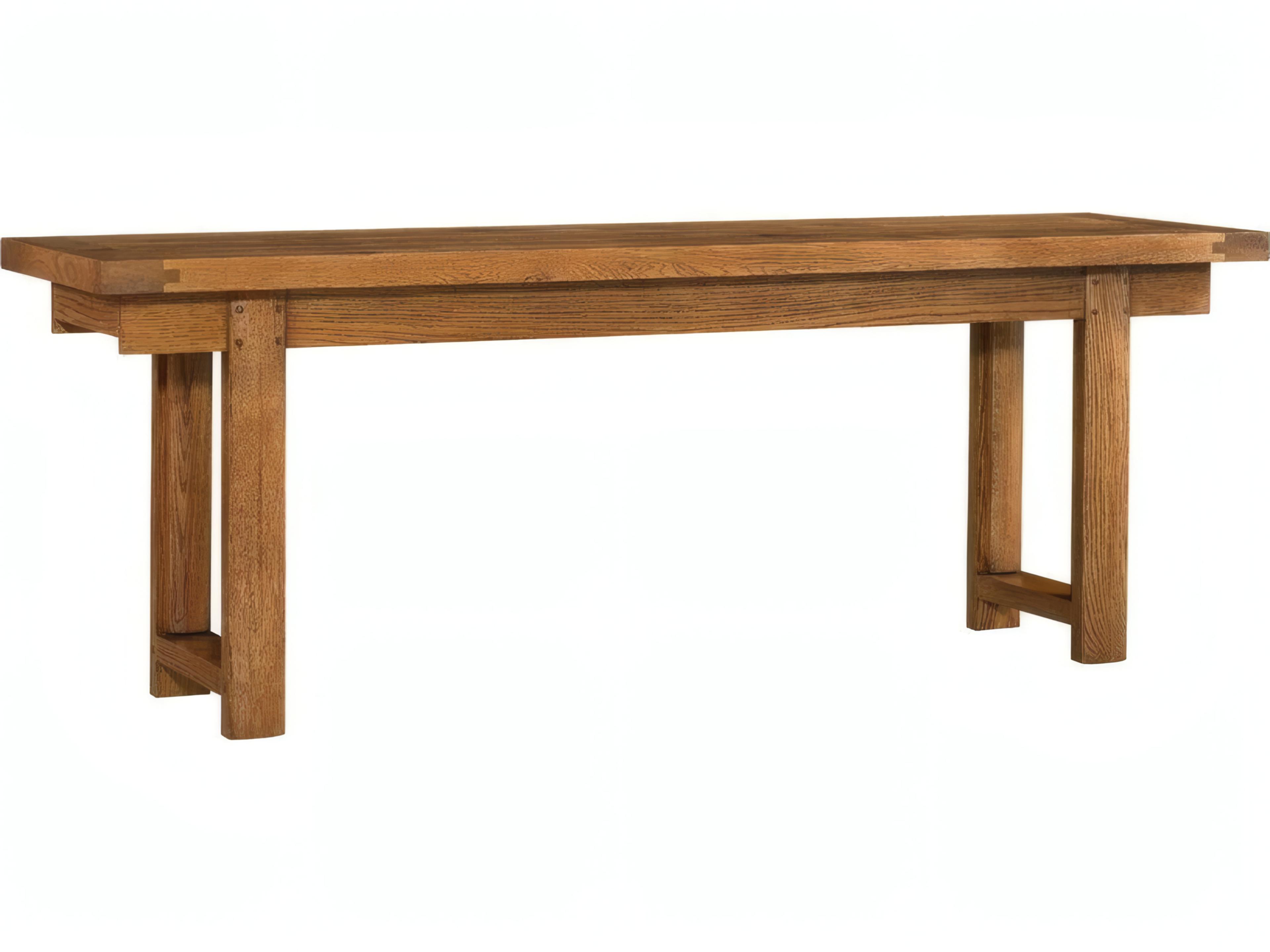 Mr. & Mrs. Howard Naga Rectangular Wood Console Table