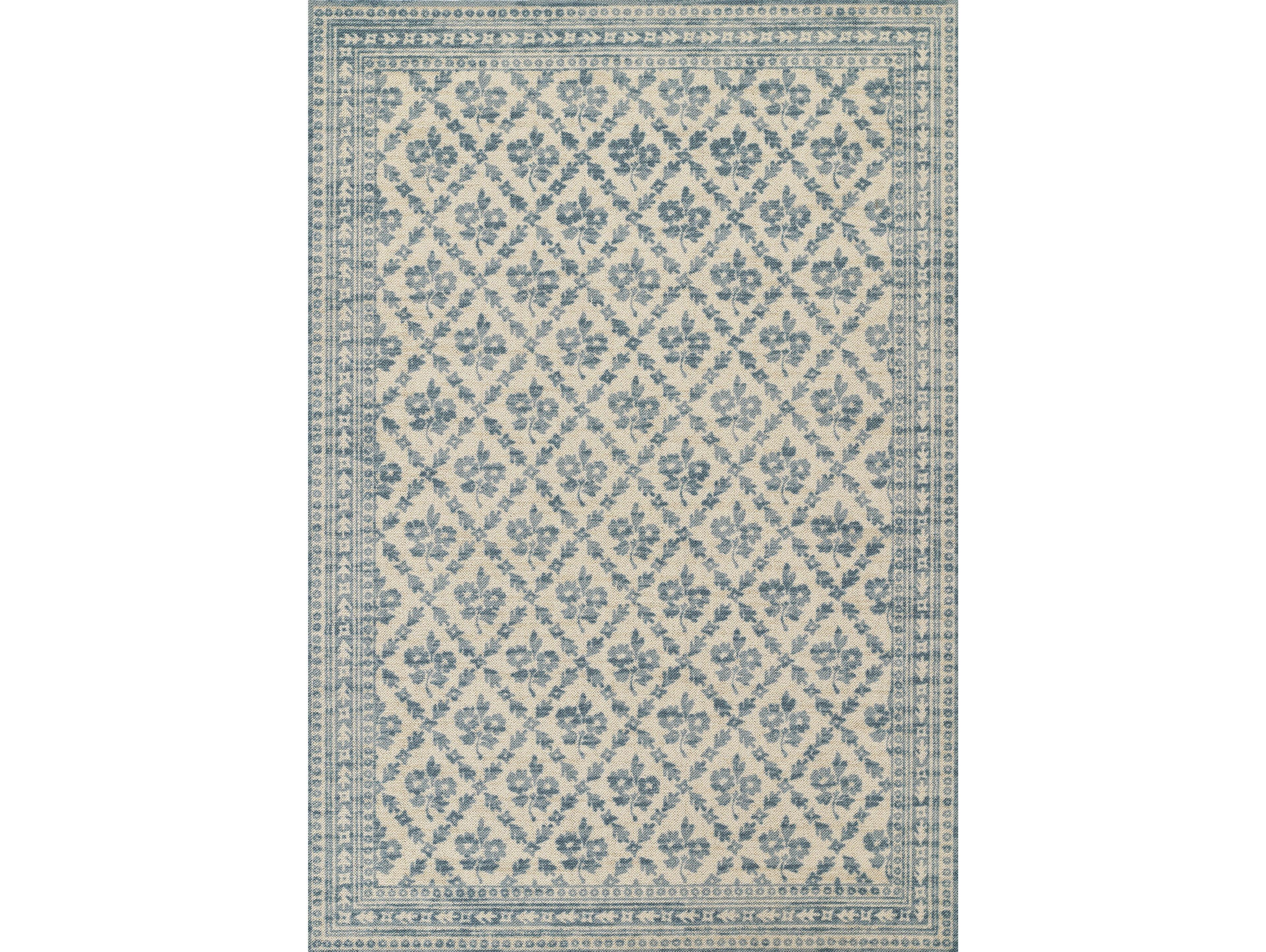 Momeni Bibury Bordered Runner Area Rug