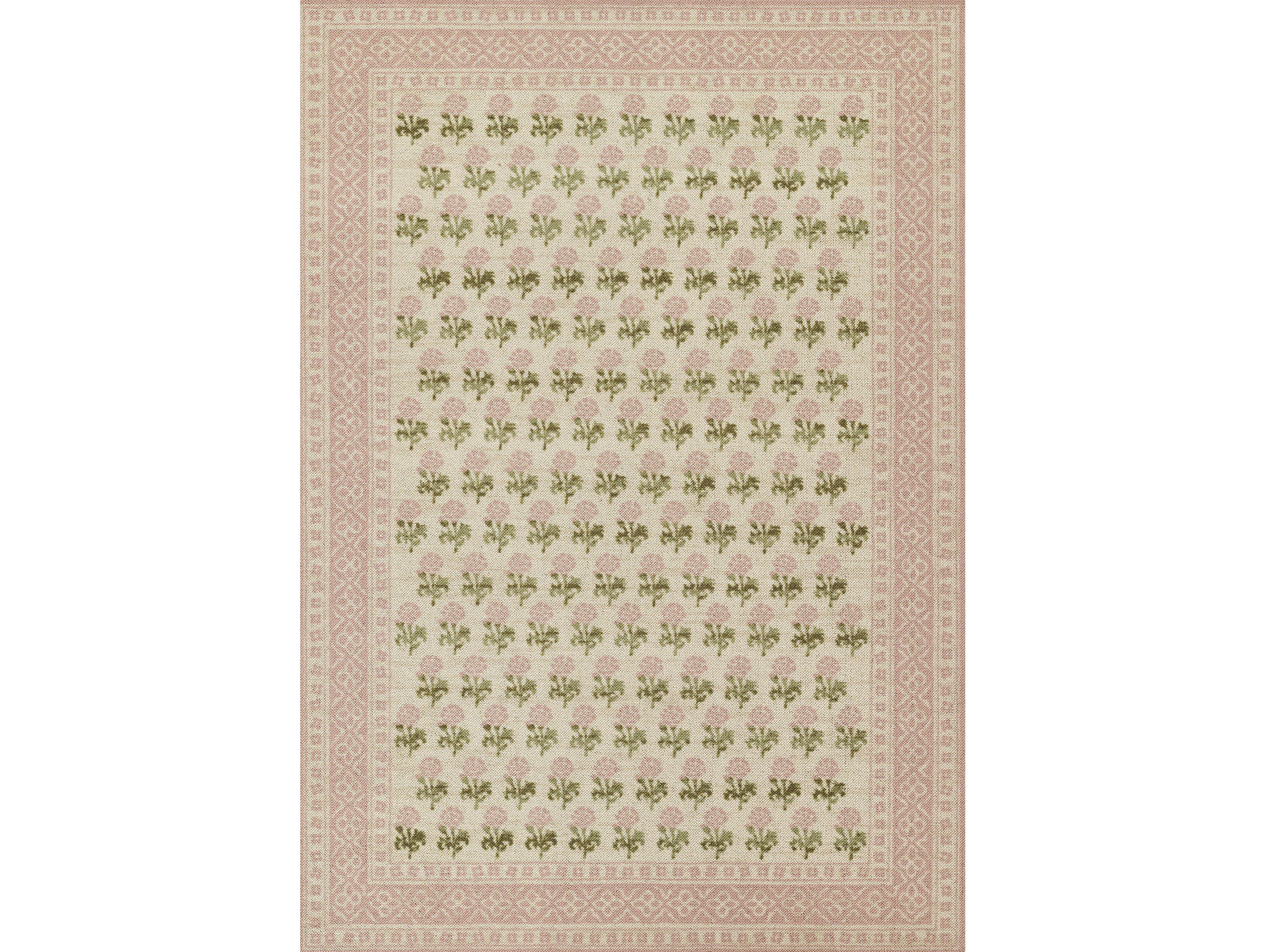 Momeni Bibury Bordered Runner Area Rug