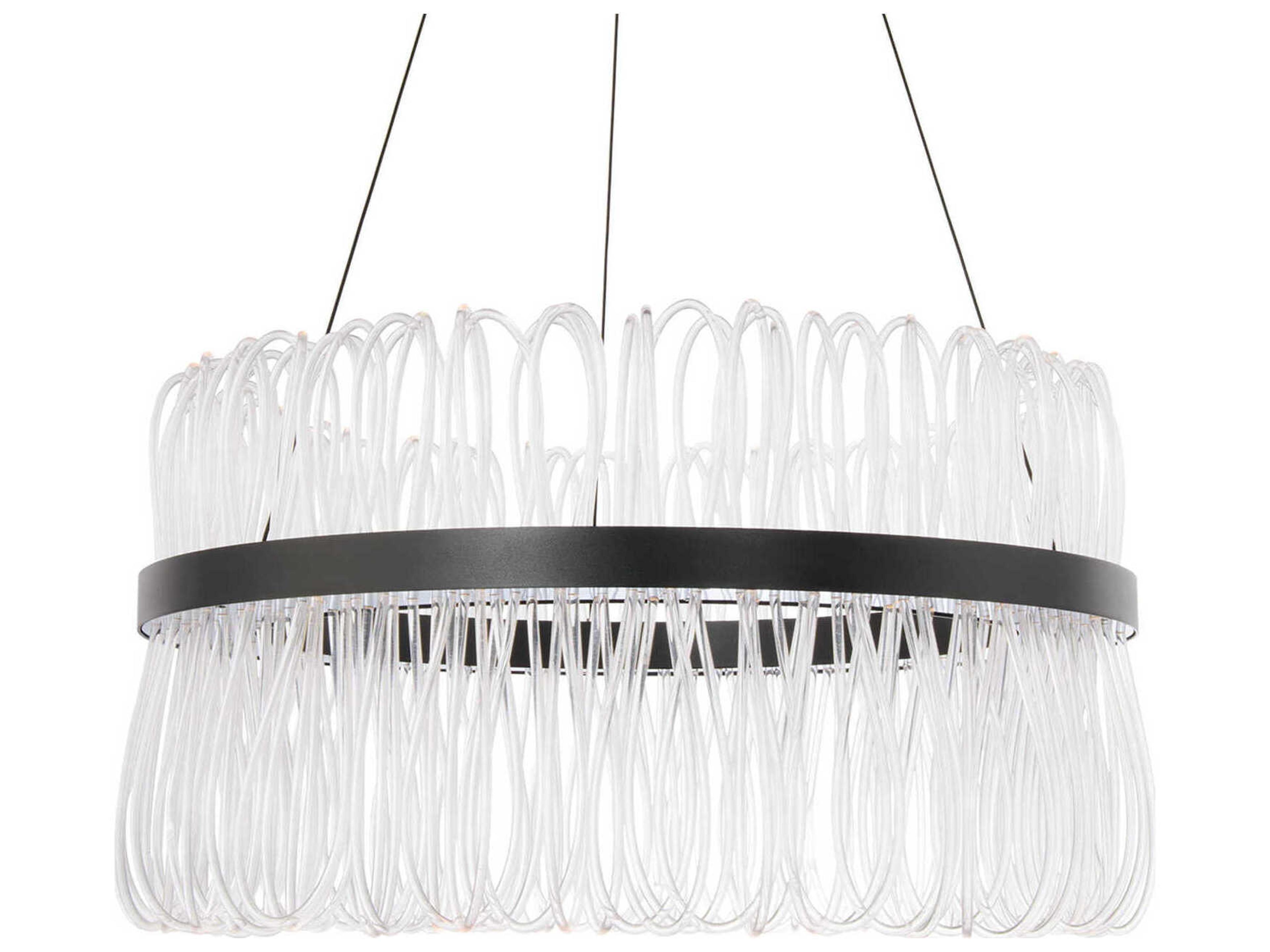Modern Forms Charlize 1-Light Black LED Pendant