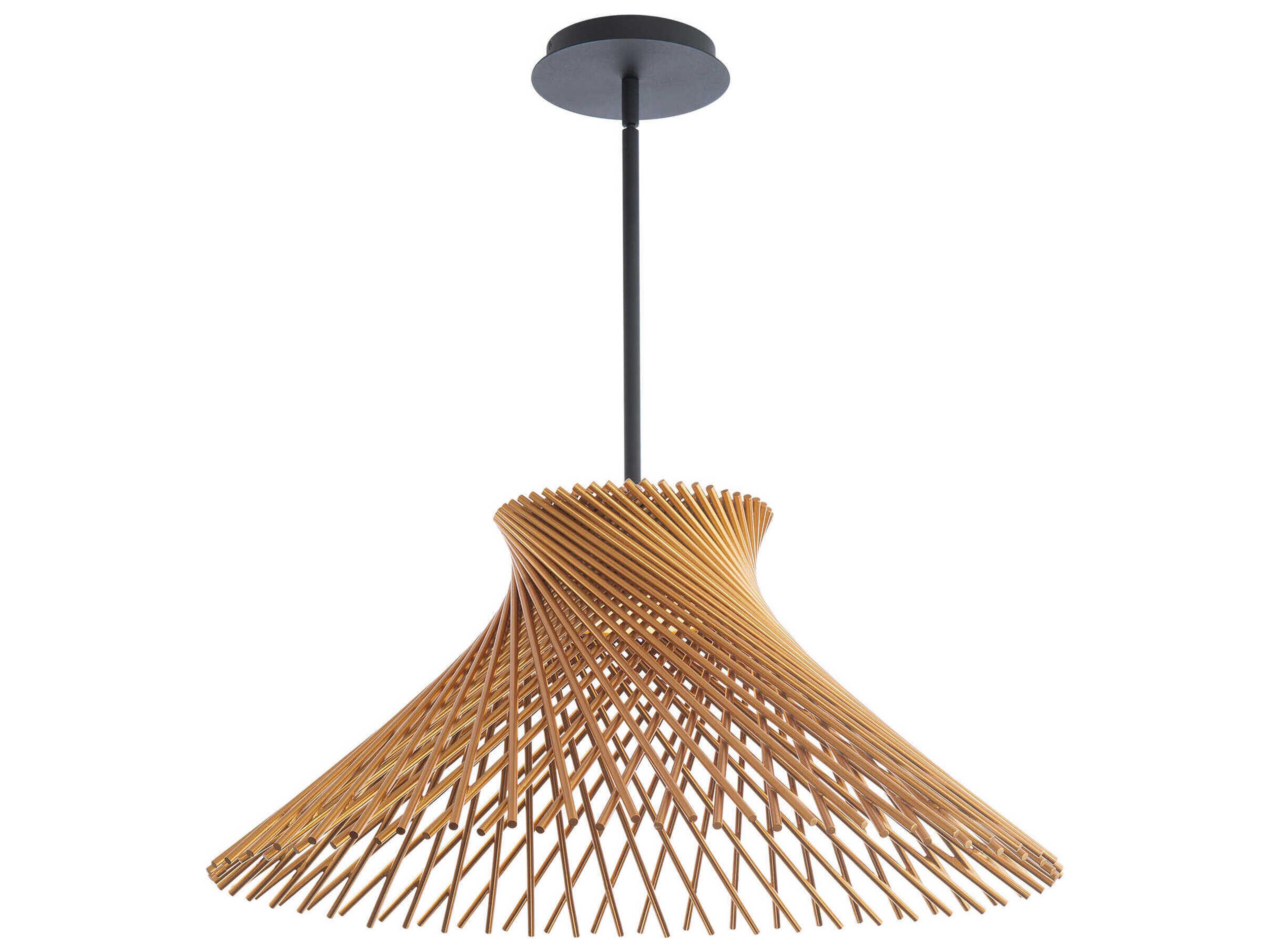 Modern Forms Zenya 1-Light Gold LED Pendant