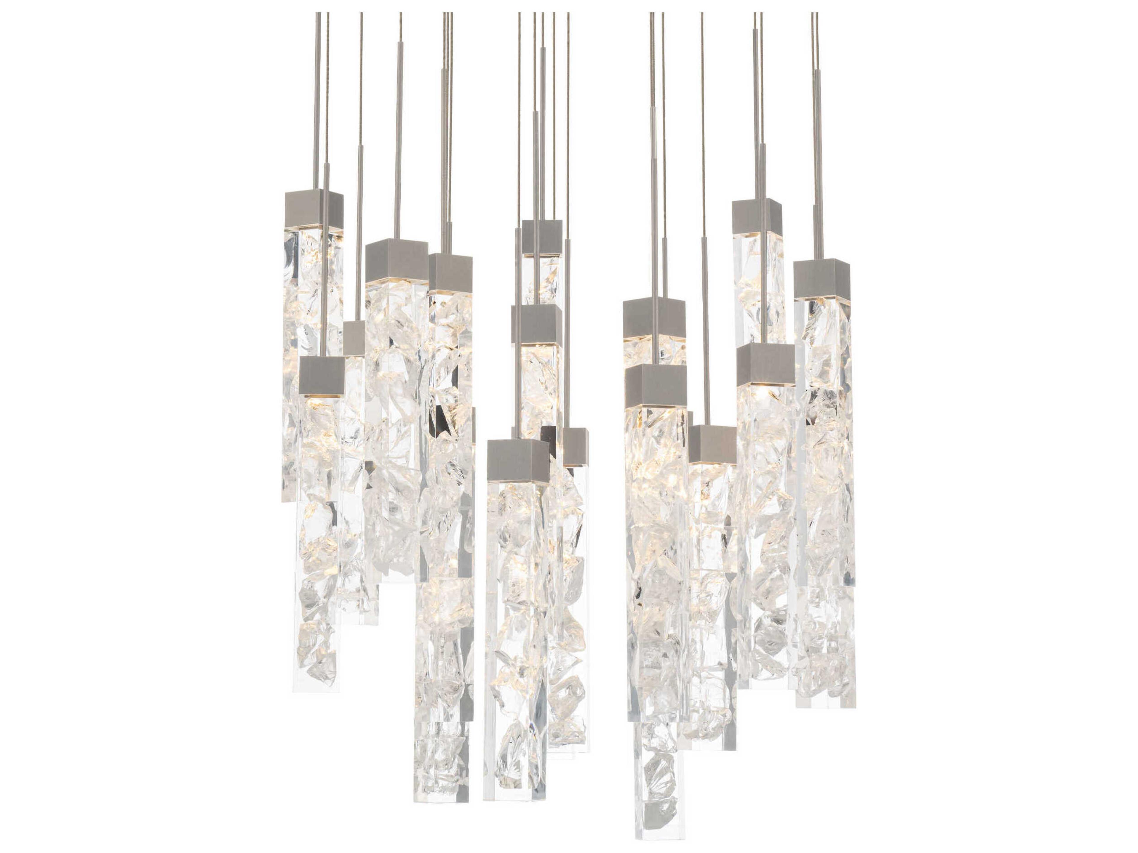 Modern Forms Minx 21-Light Antique Nickel Linear Pendant