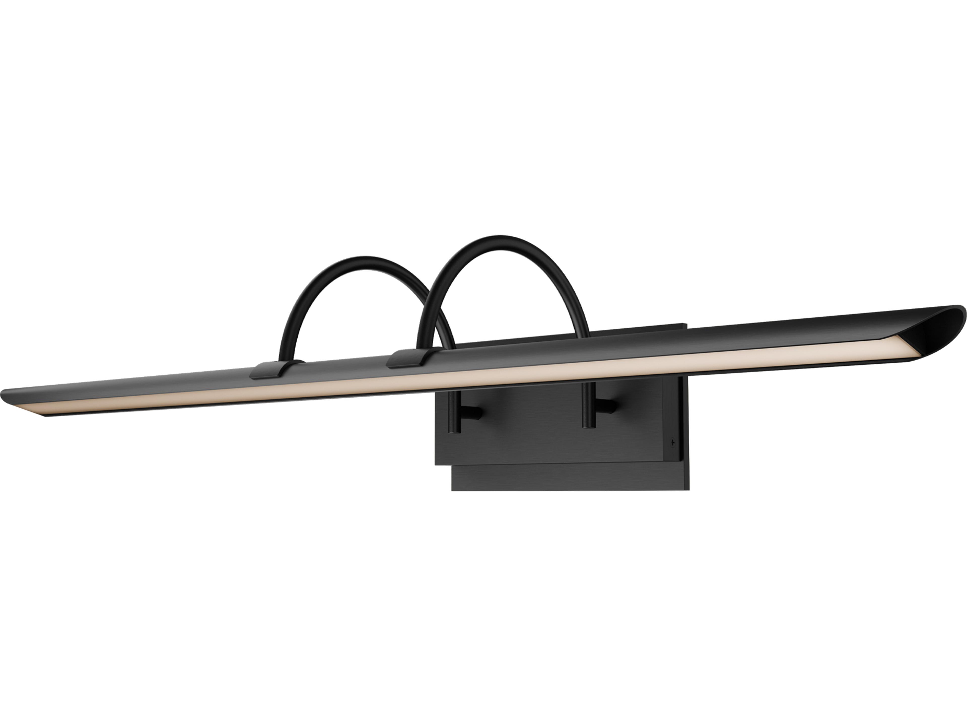 Modern Forms Ansel 1-Light Black Picture Light