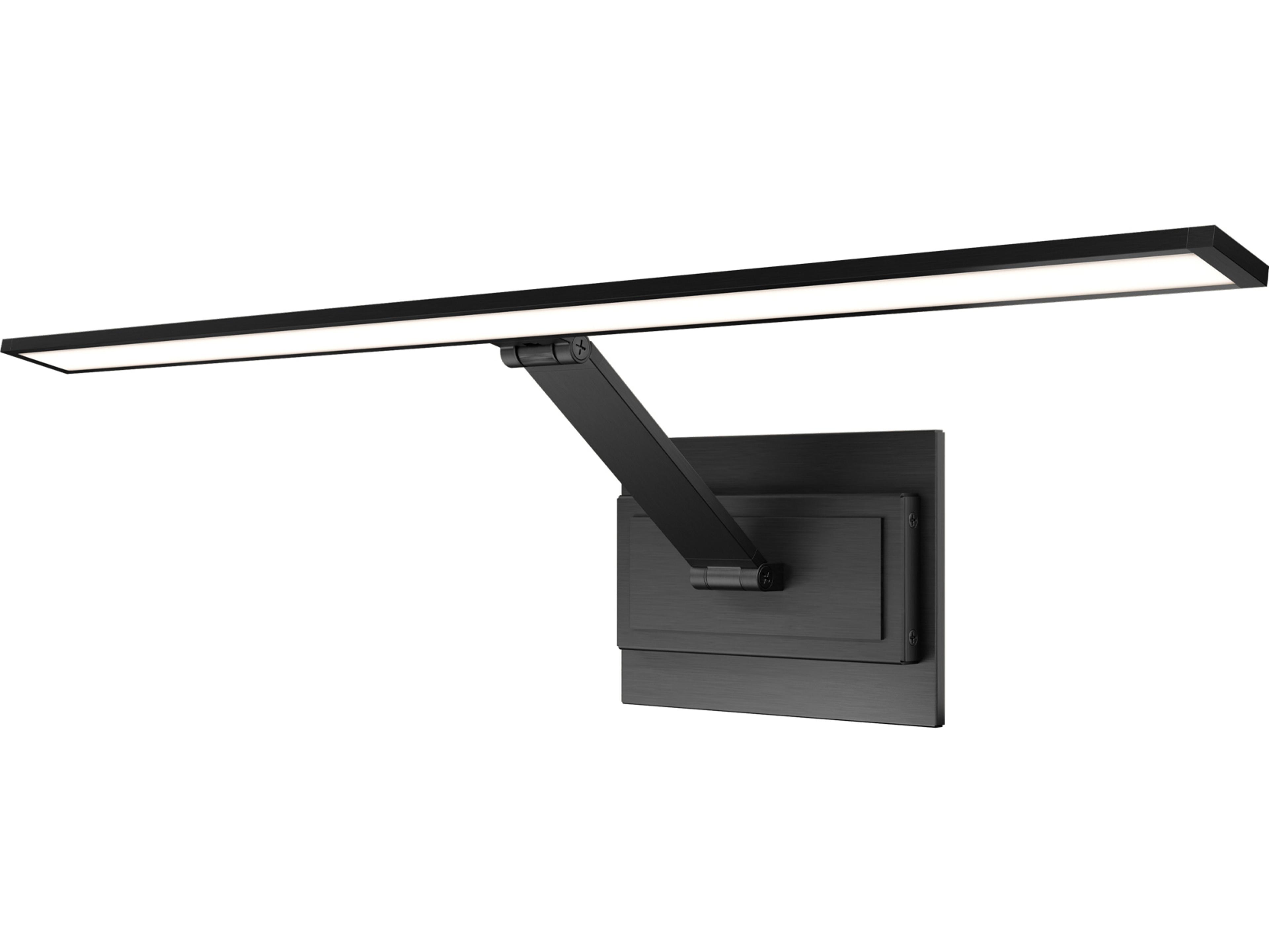 Modern Forms Diver 1-Light Black Picture Light