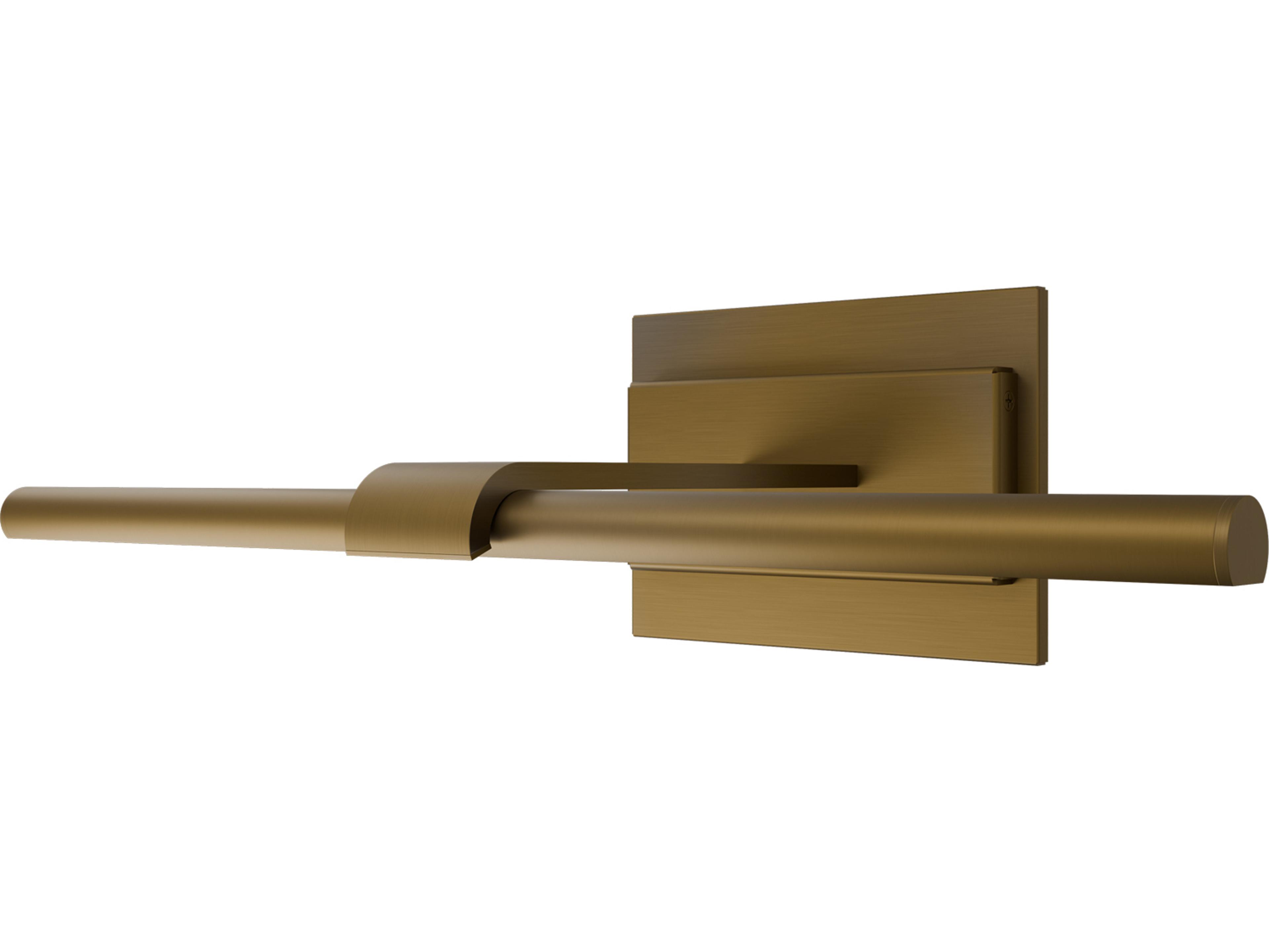 Modern Forms Inlet 1-Light Aged Brass Picture Light