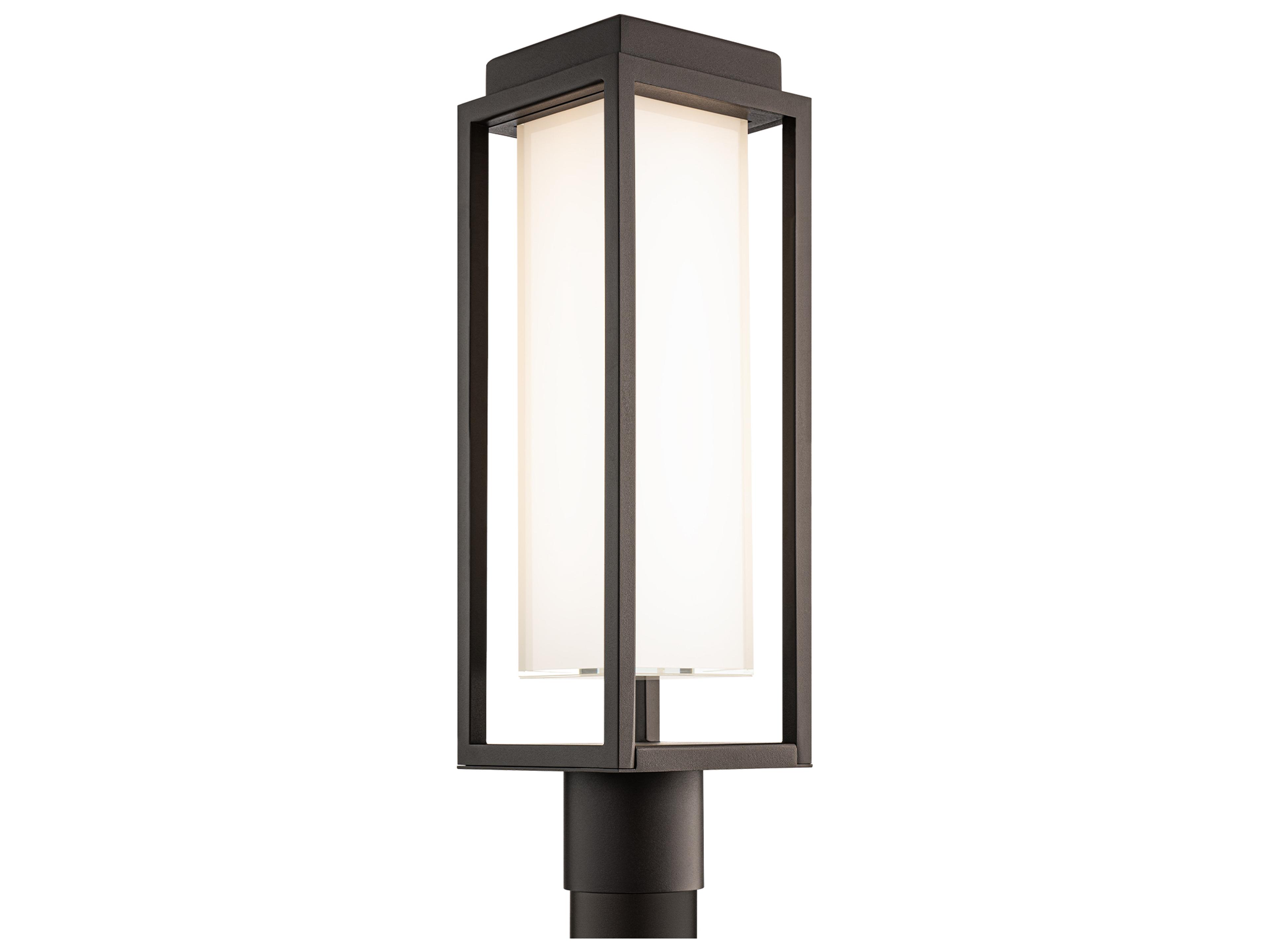 Modern Forms Framed 1-Light Outdoor Post Light