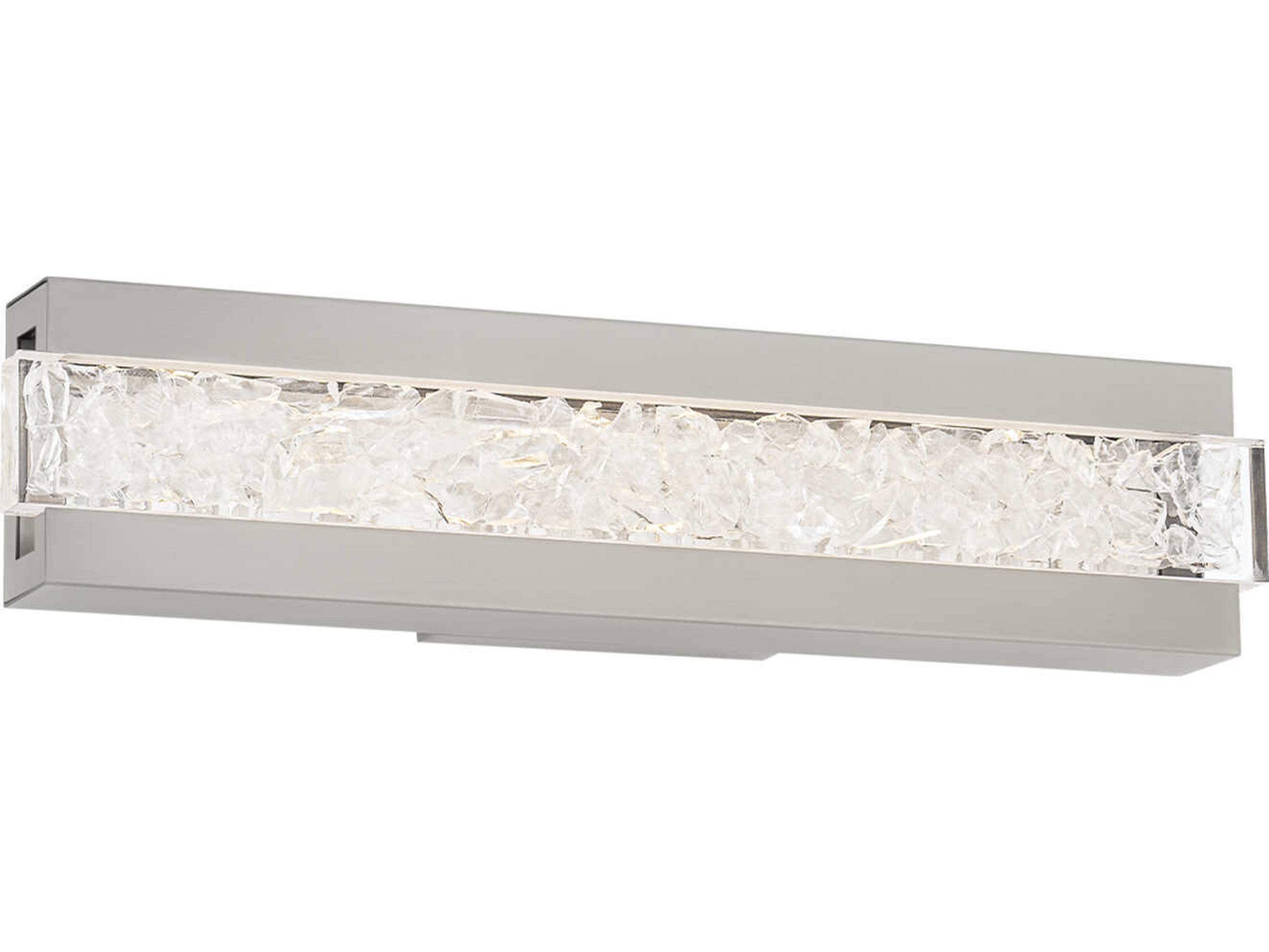 Modern Forms Posh 1-Light Brushed Nickel Vanity Light