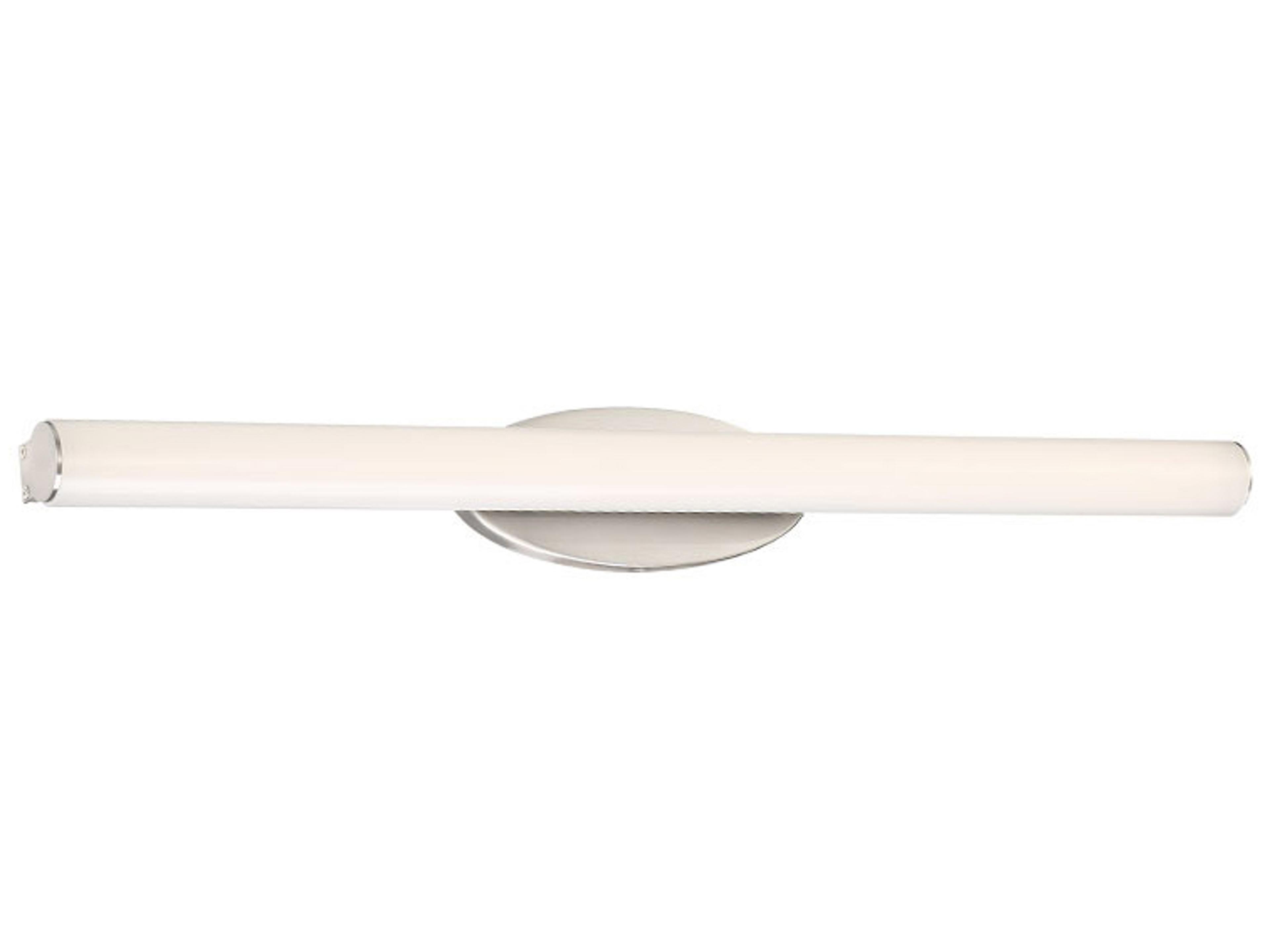 Modern Forms Mini Loft 1-Light Brushed Nickel LED Vanity Light