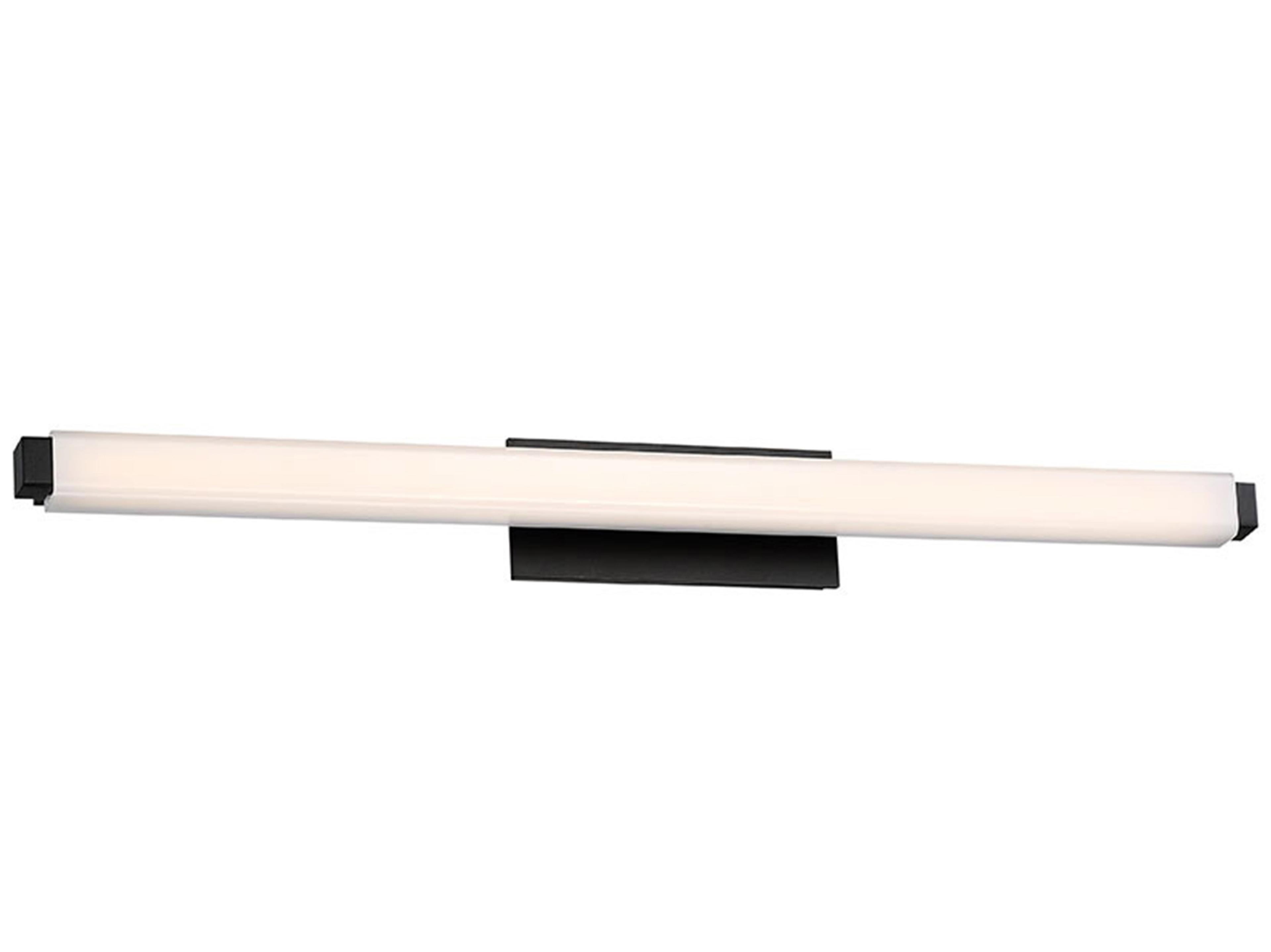 Modern Forms Mini Vogue 1-Light Black LED Vanity Light