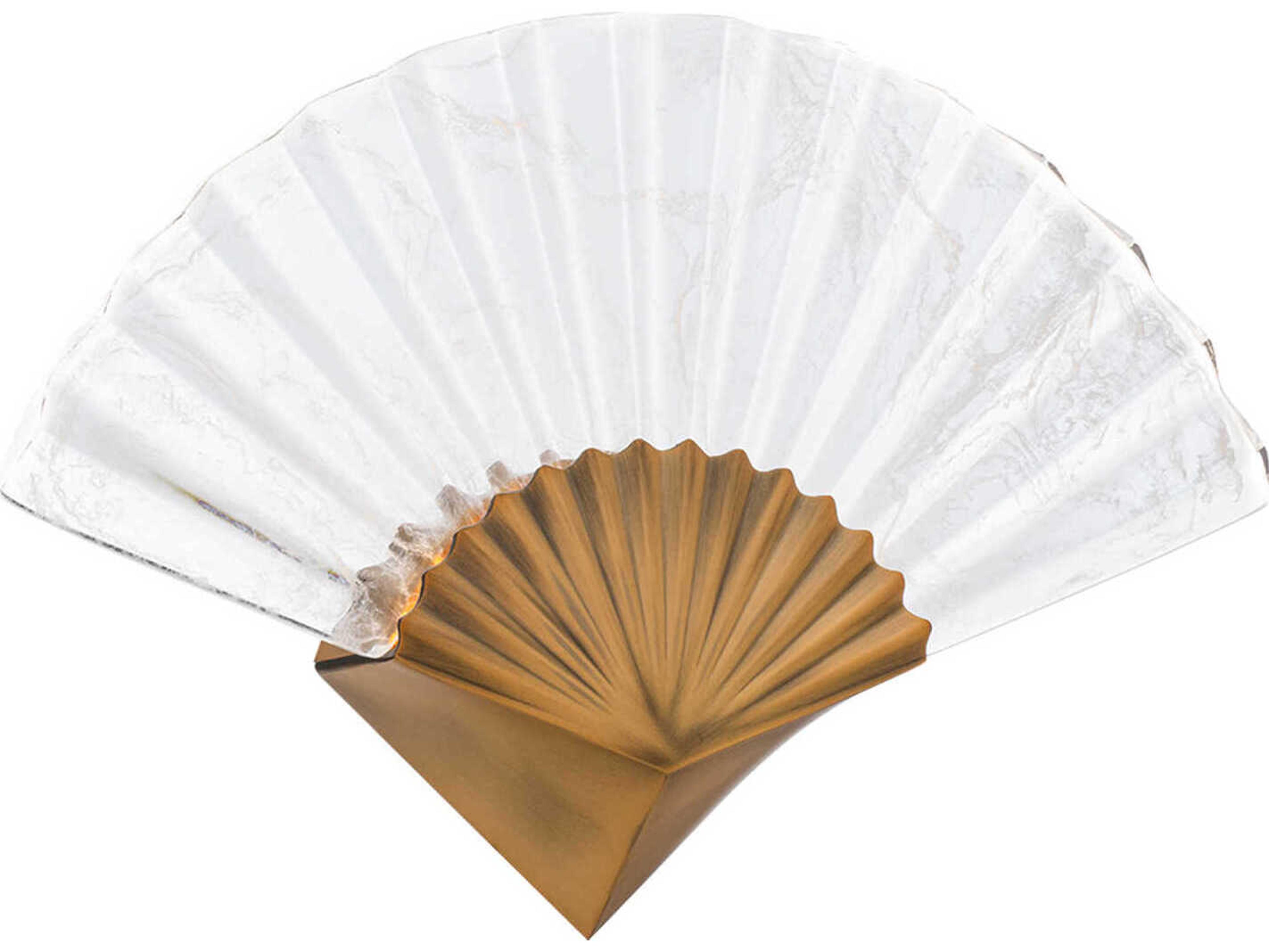 Modern Forms Sensu 1-Light Aged Brass Wall Sconce